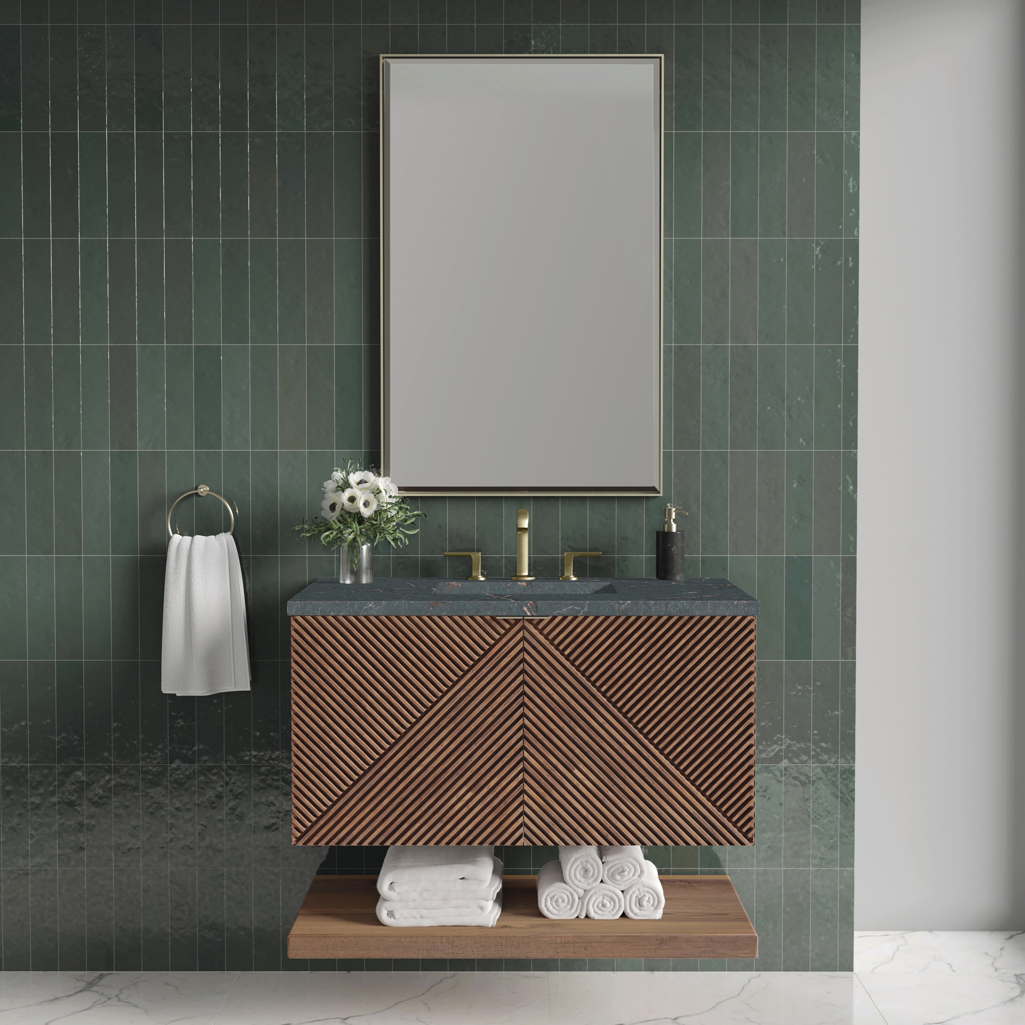 Marcello 36" Single Vanity - 3cm Stone Top