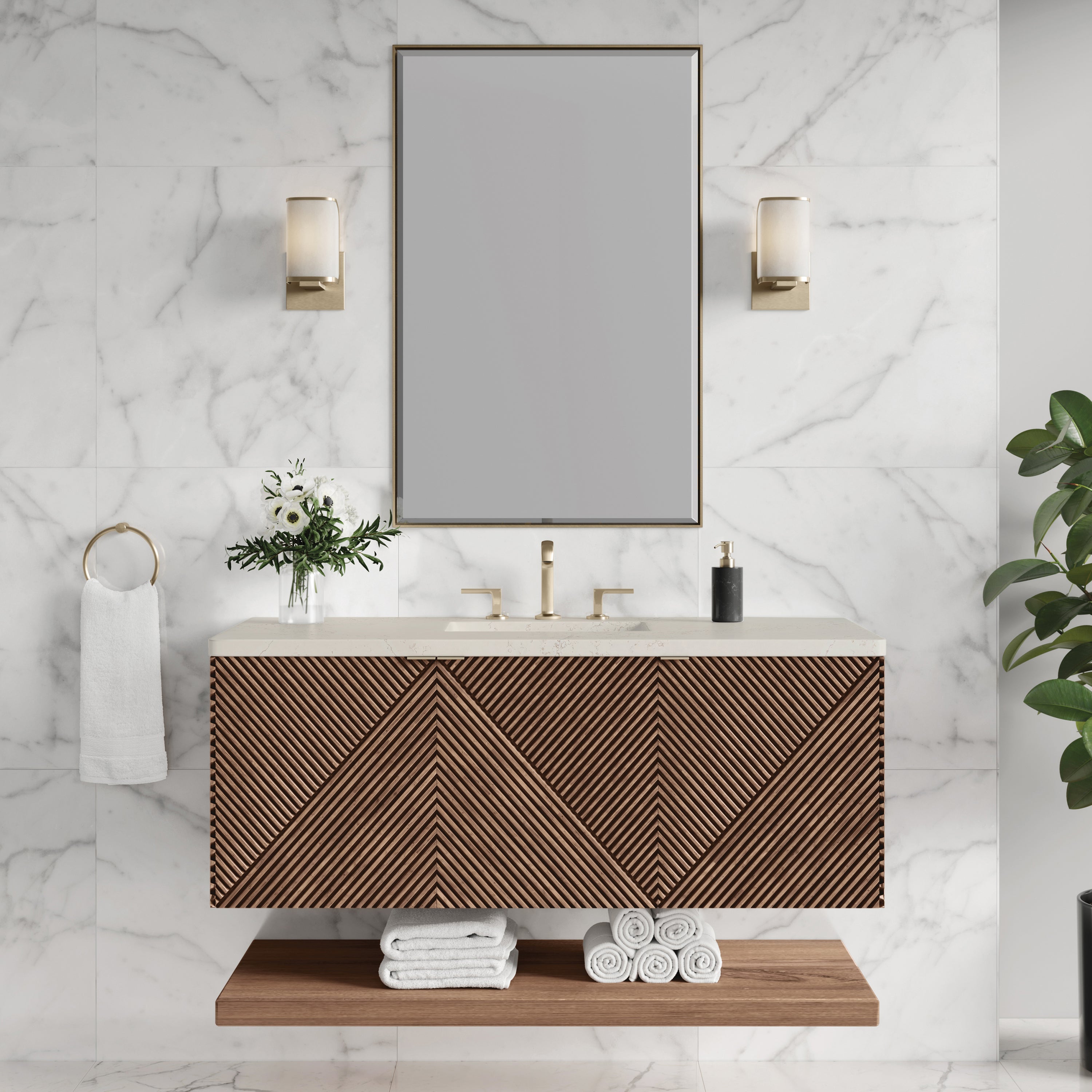 Vanity Marcello 48 - 3cm Silestone Top