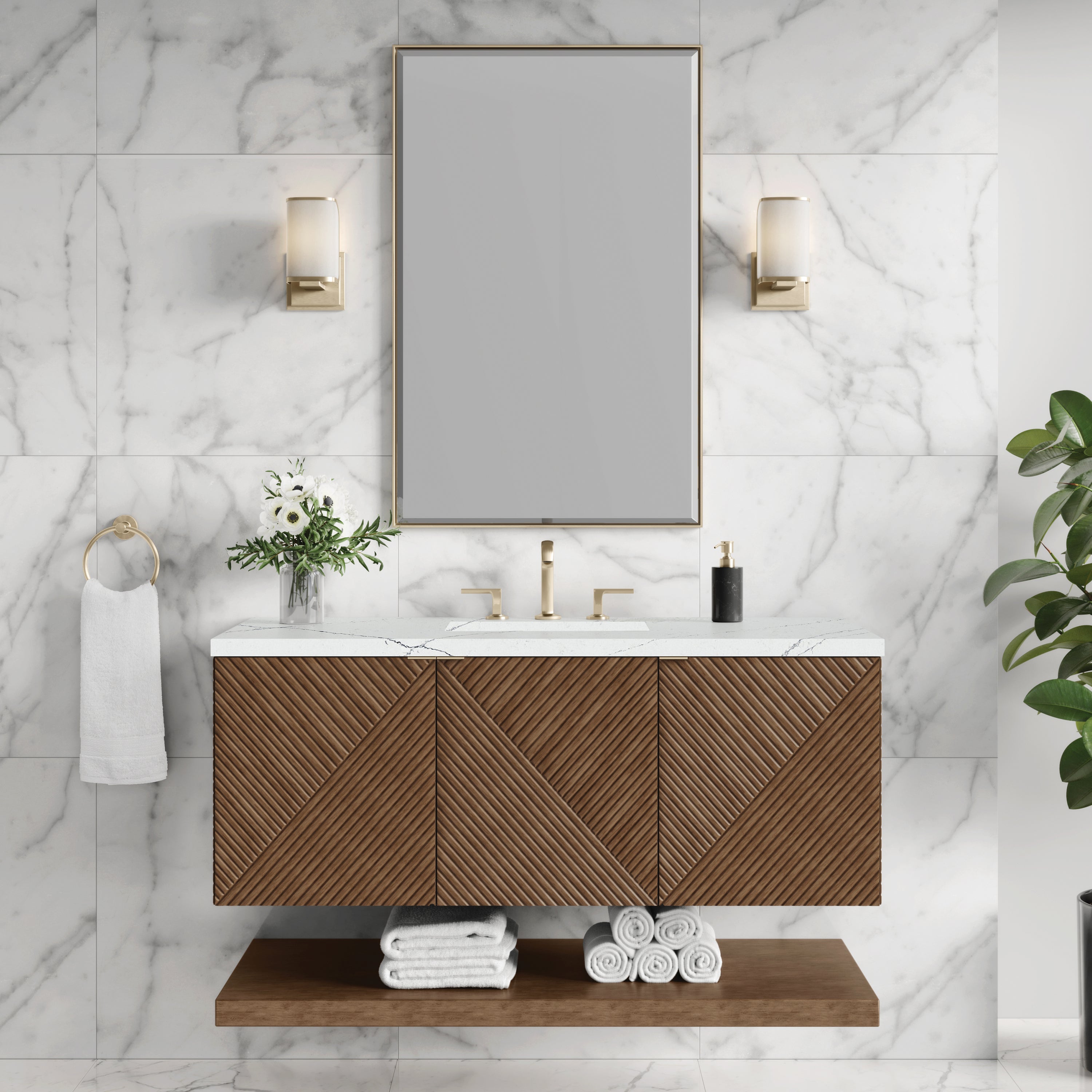 Vanity Marcello 48 - 3cm Silestone Top