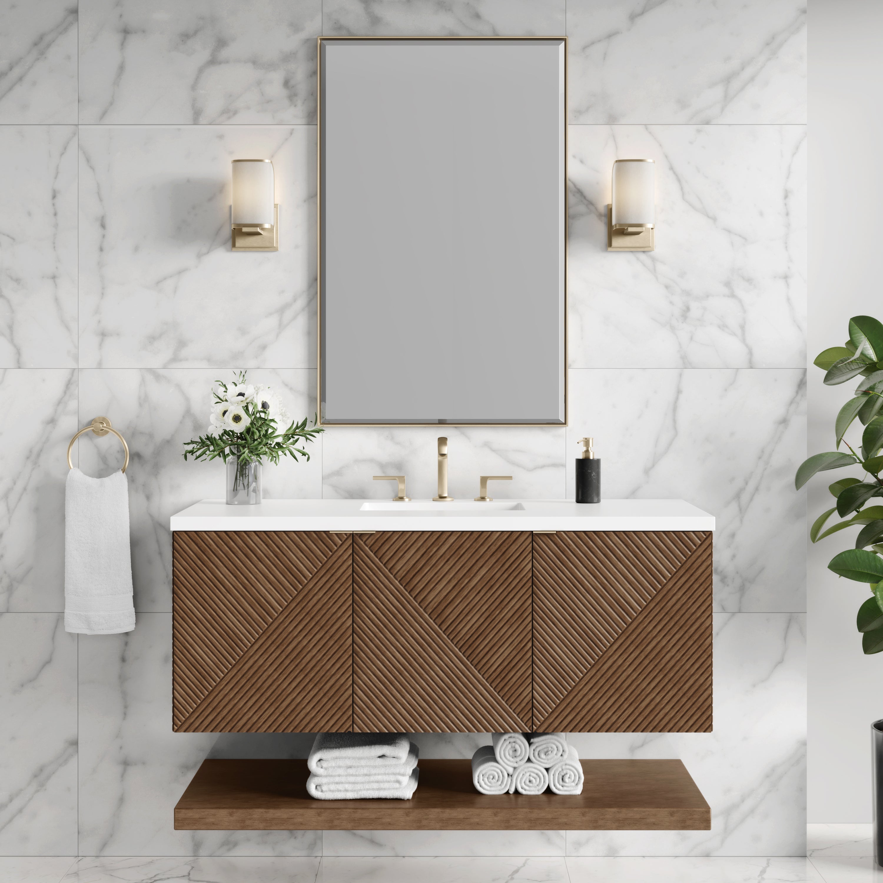 Vanity Marcello 48 - 3cm Silestone Top