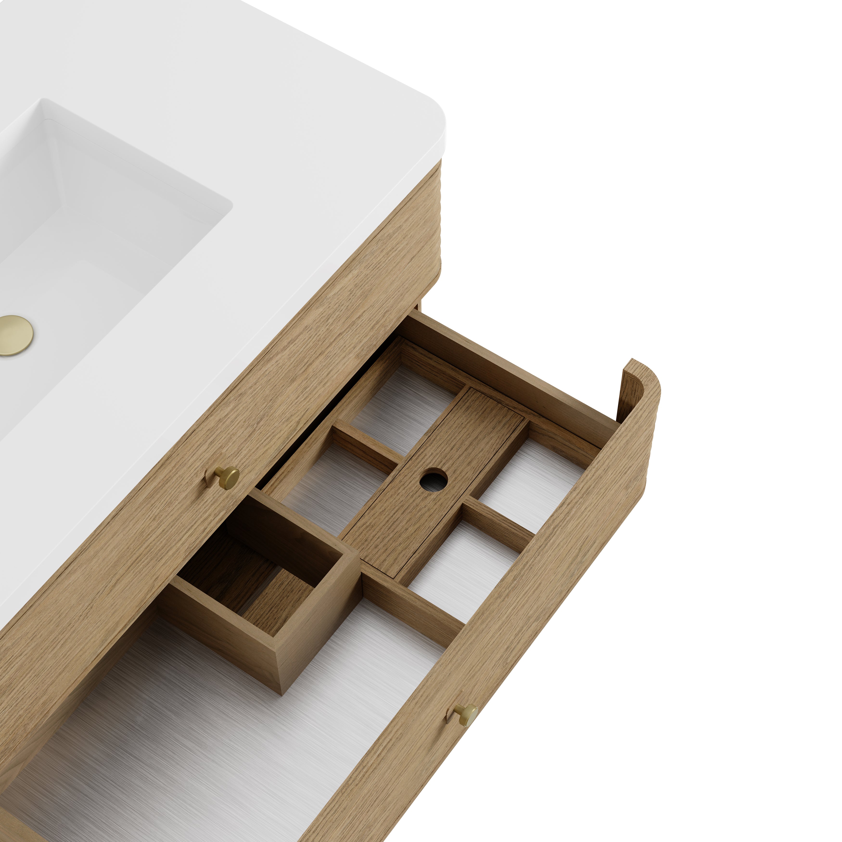 Vanity Allamari 36 - 3cm Silestone Top