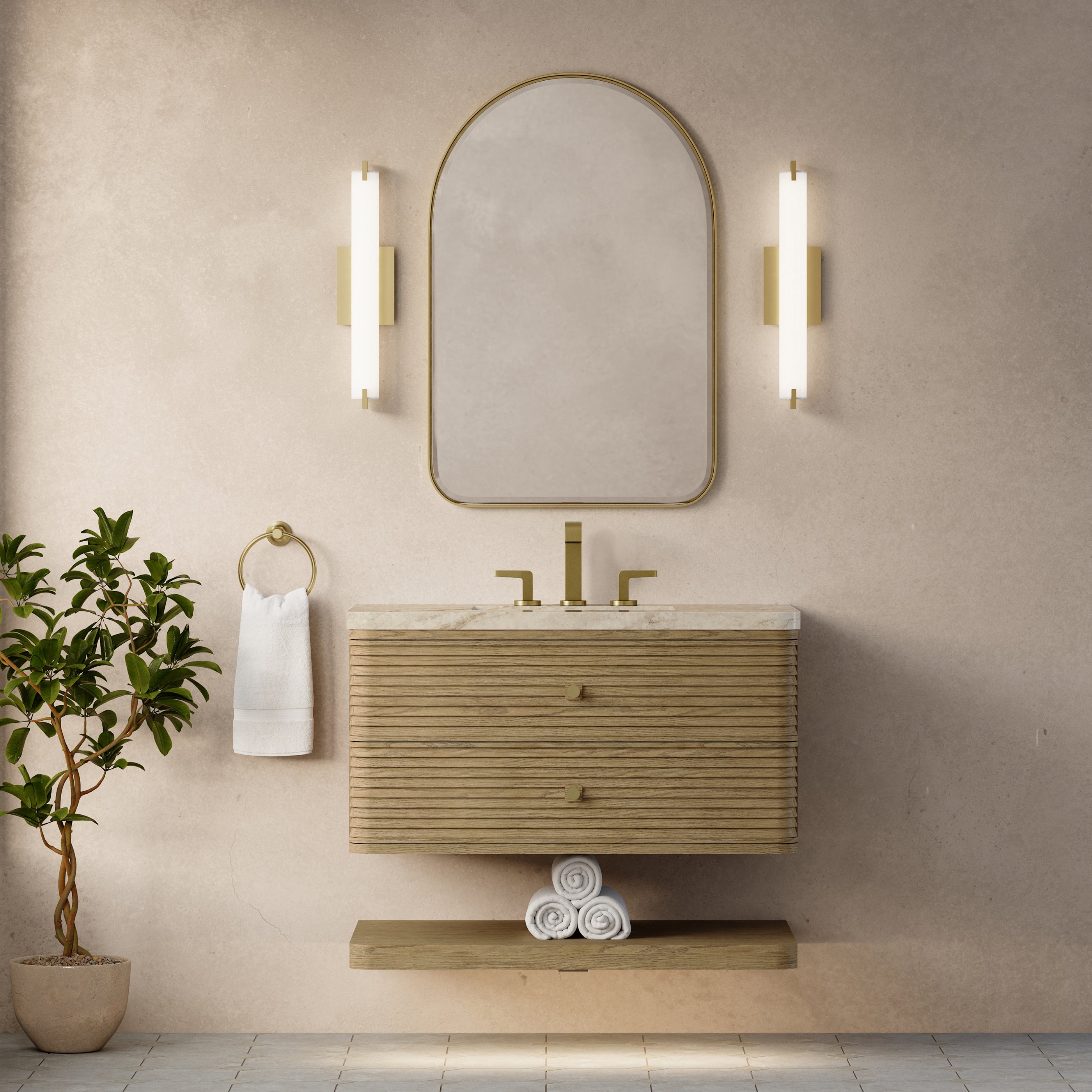 Vanity Allamari 36 - 3cm Silestone Top