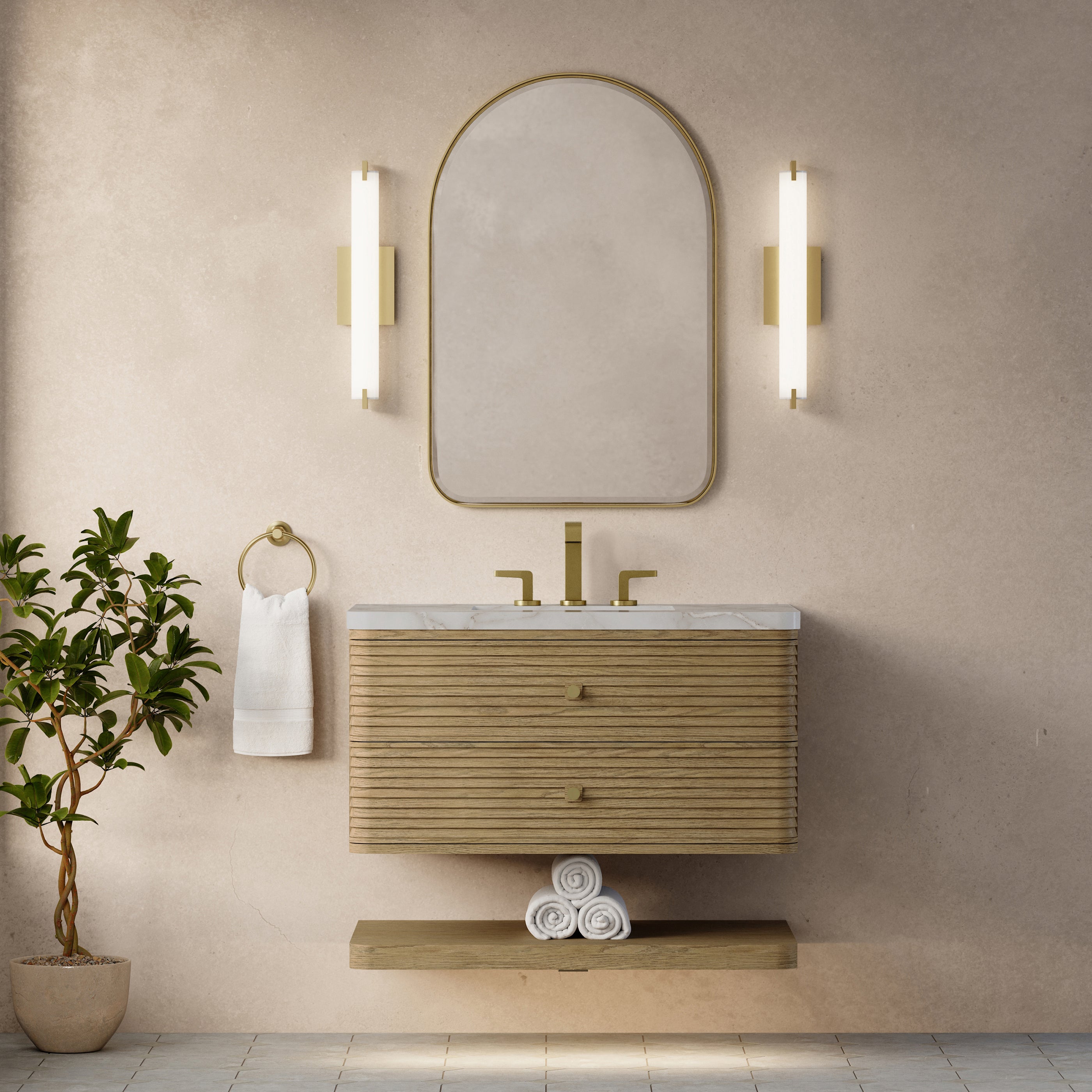 Vanity Allamari 36 - 3cm Silestone Top