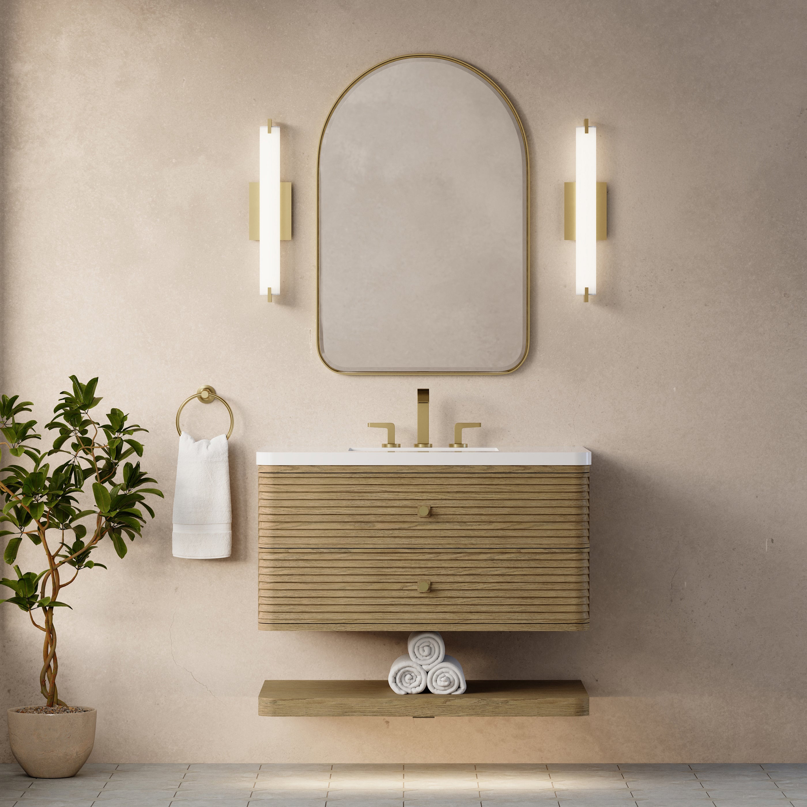 Vanity Allamari 36 - 3cm Silestone Top