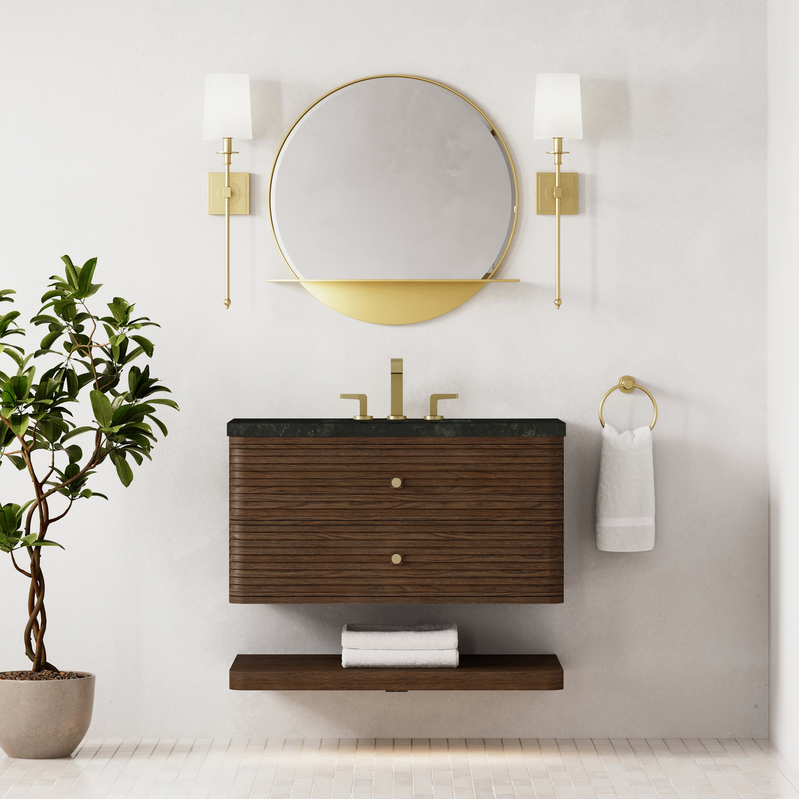 Vanity Allamari 36 - 3cm Silestone Top