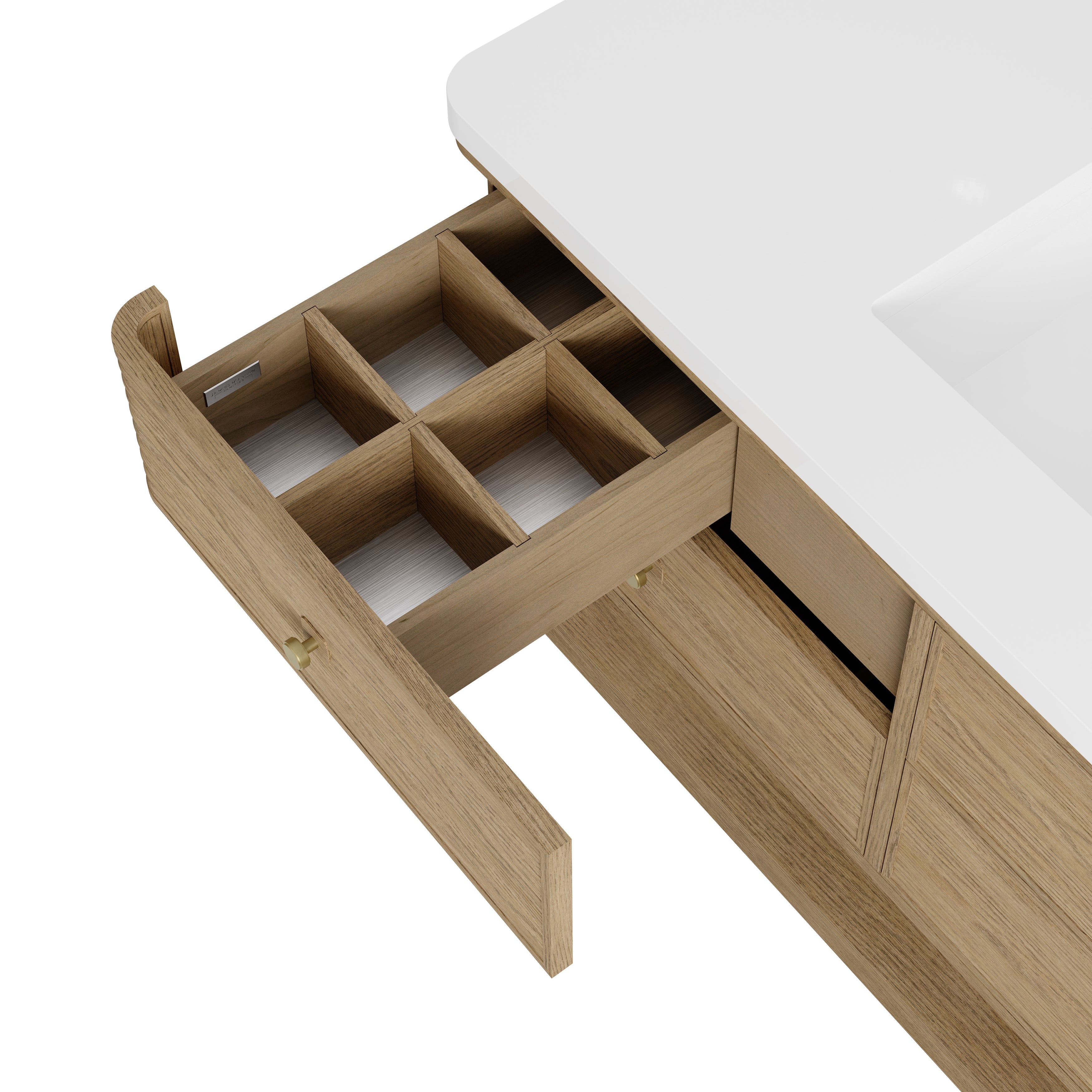 Vanity Allamari 48 - 3cm Silestone Top