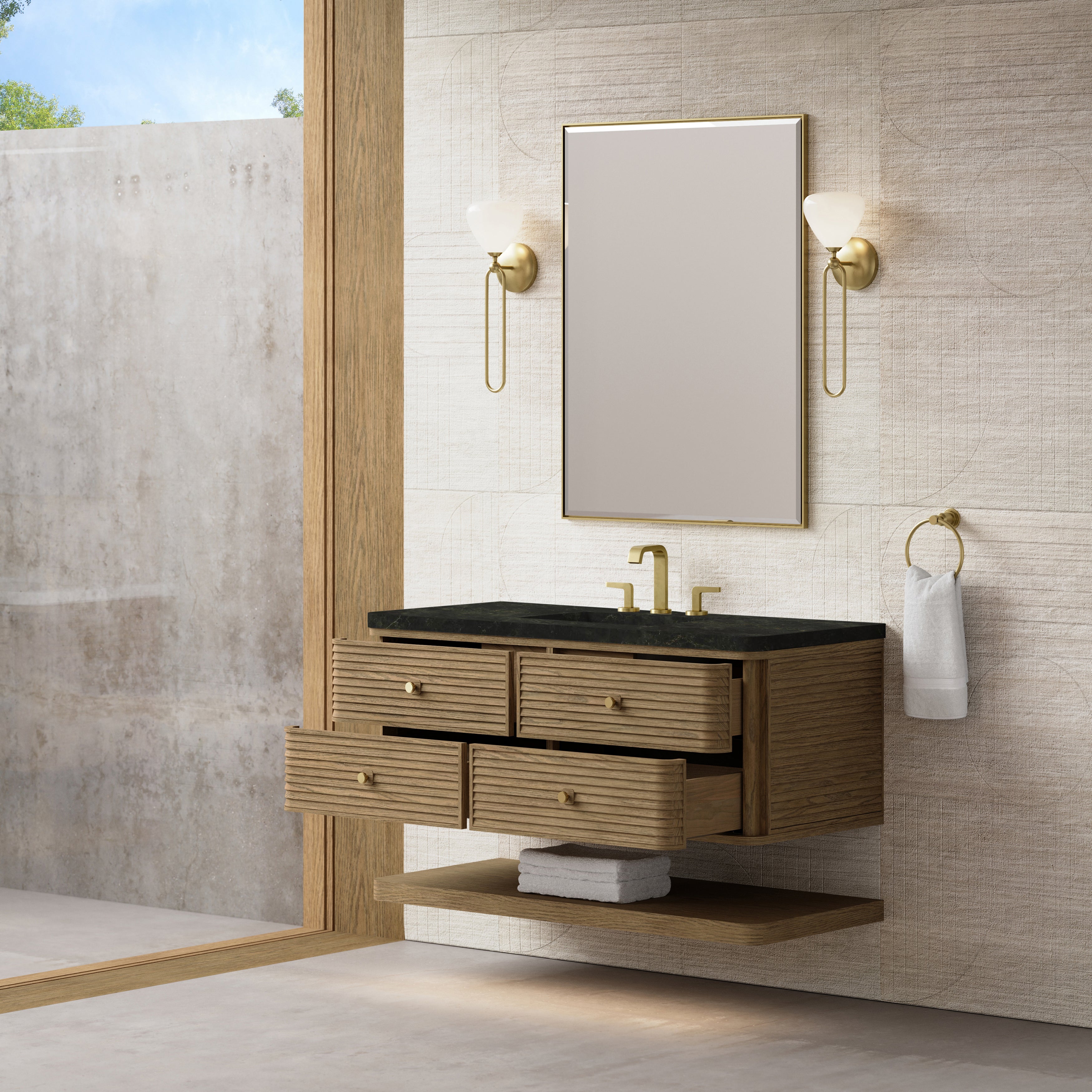 Vanity Allamari 48 - 3cm Silestone Top