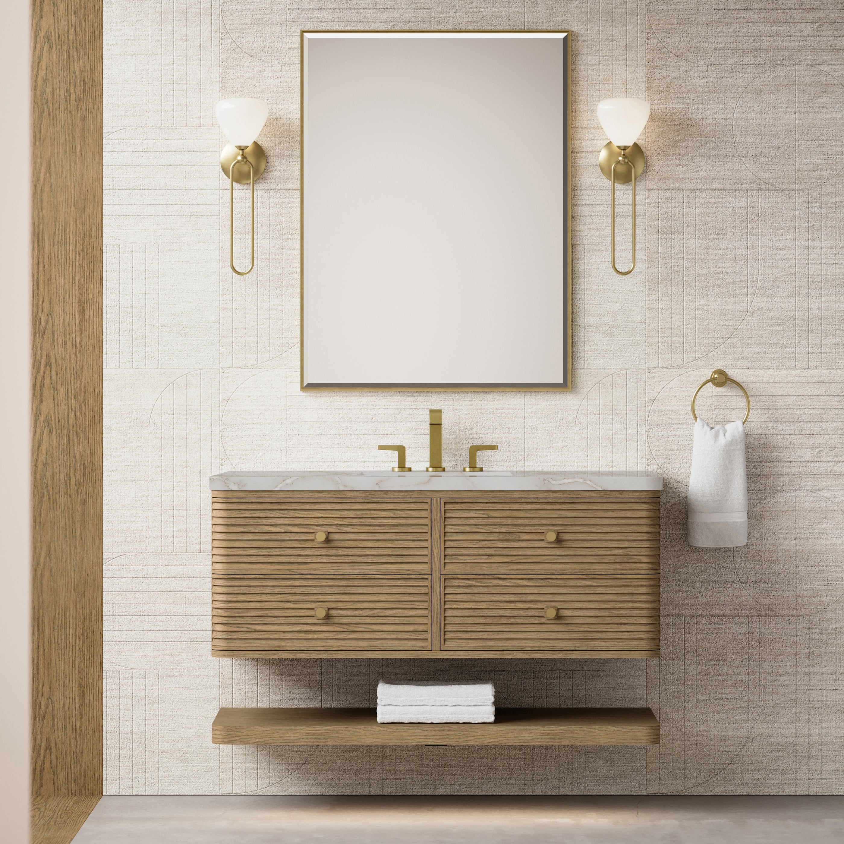 Vanity Allamari 48 - 3cm Silestone Top