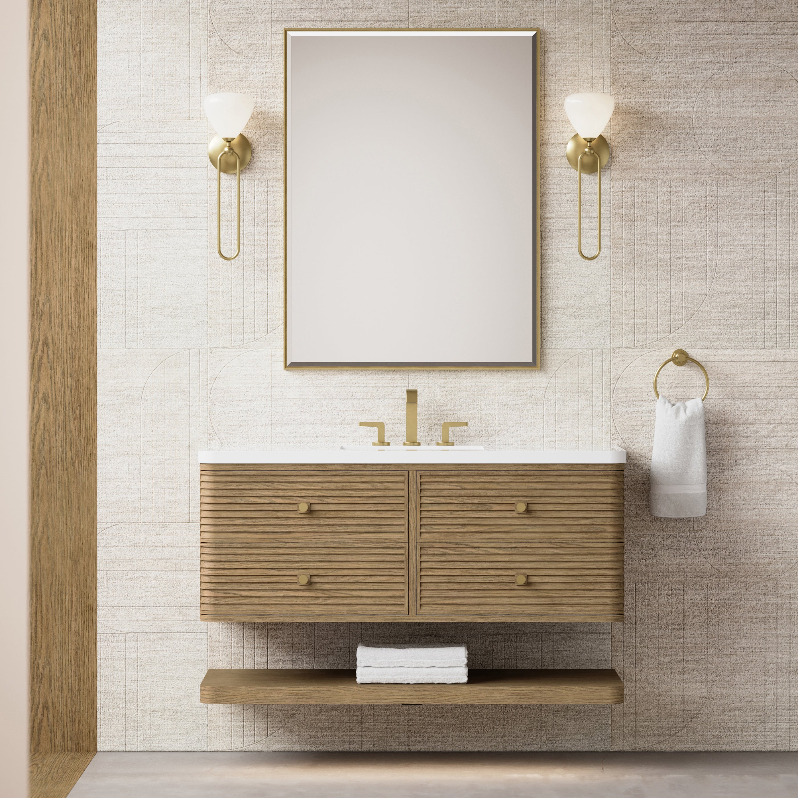 Vanity Allamari 48 - 3cm Silestone Top