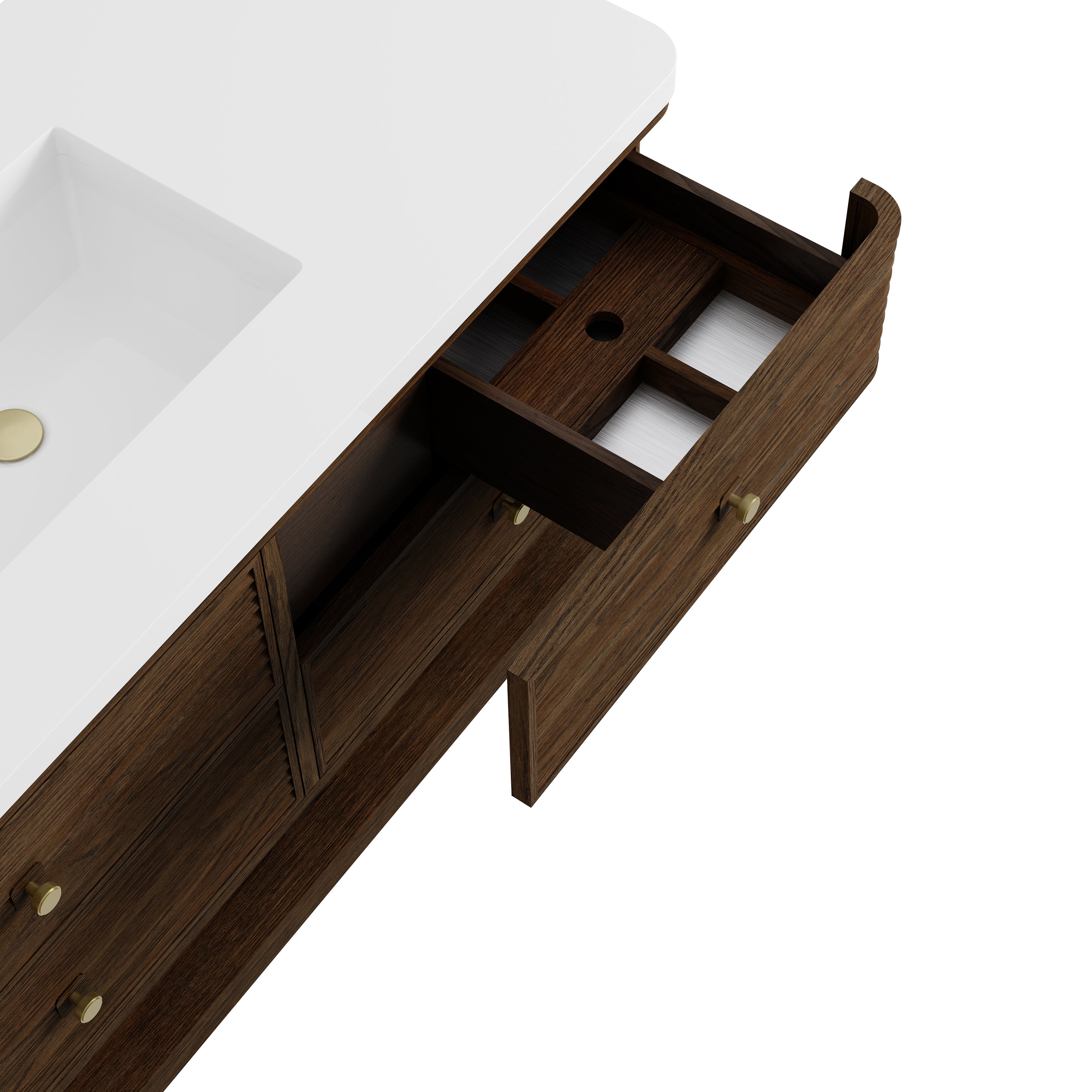 Vanity Allamari 48 - 3cm Silestone Top