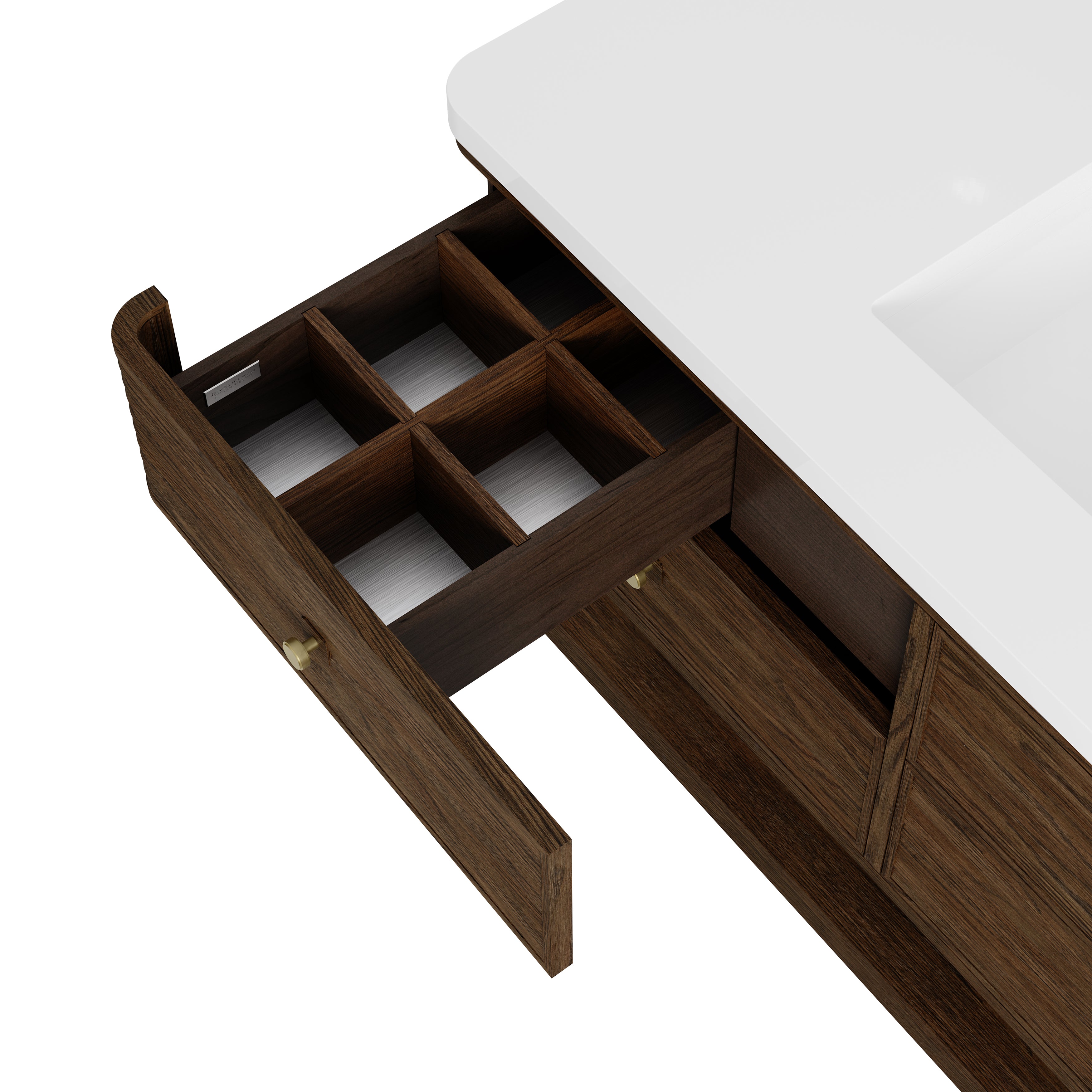 Vanity Allamari 48 - 3cm Silestone Top