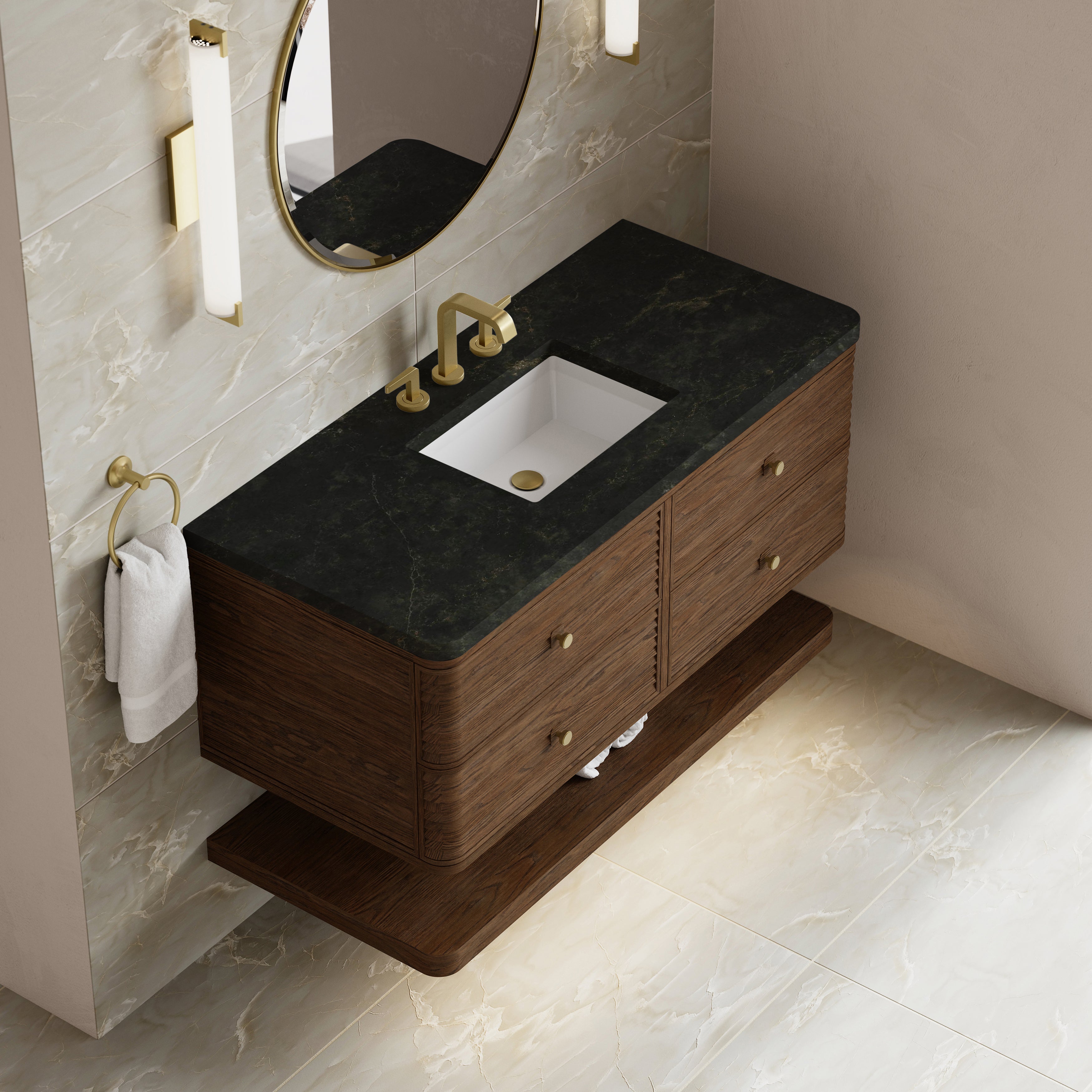 Vanity Allamari 48 - 3cm Silestone Top