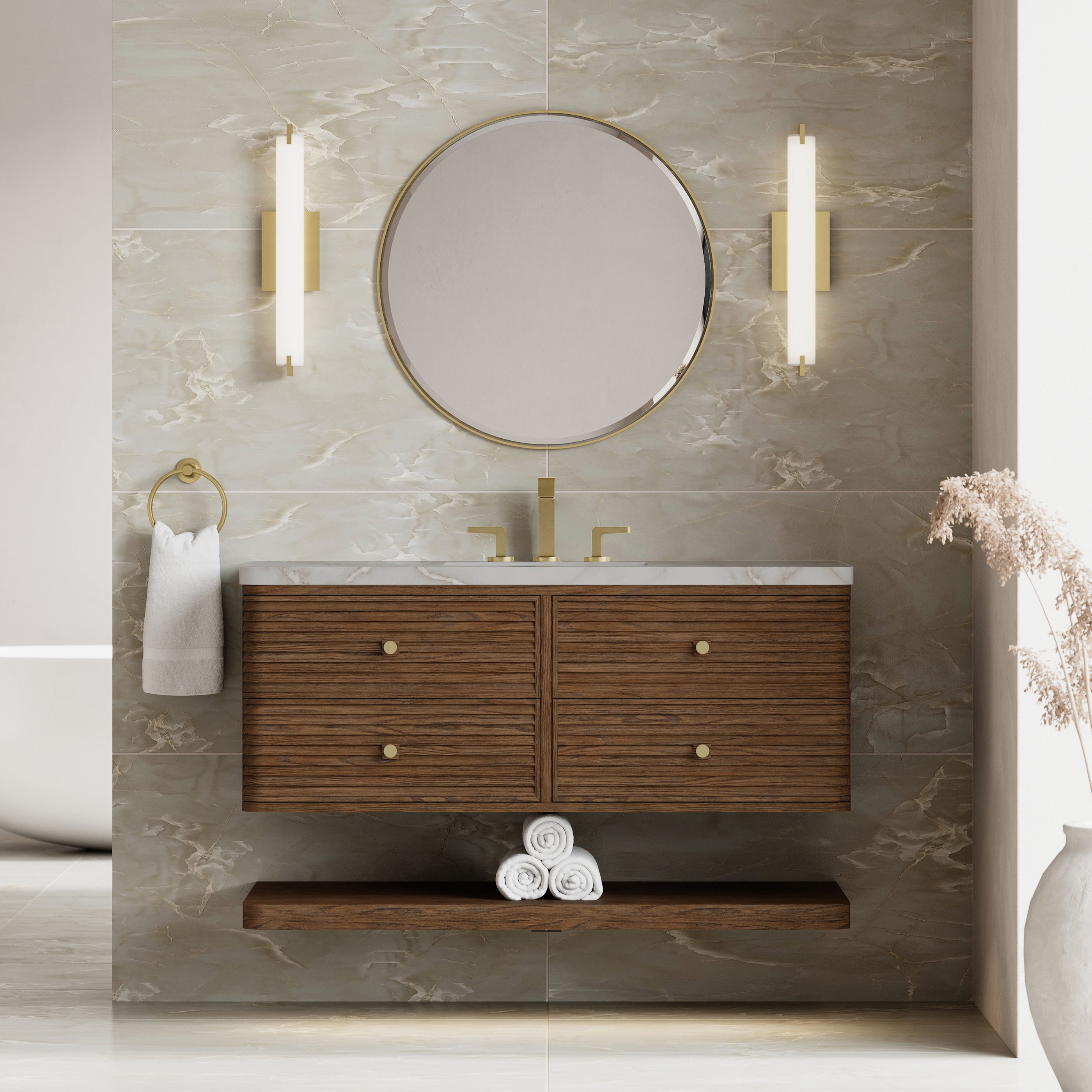 Vanity Allamari 48 - 3cm Silestone Top