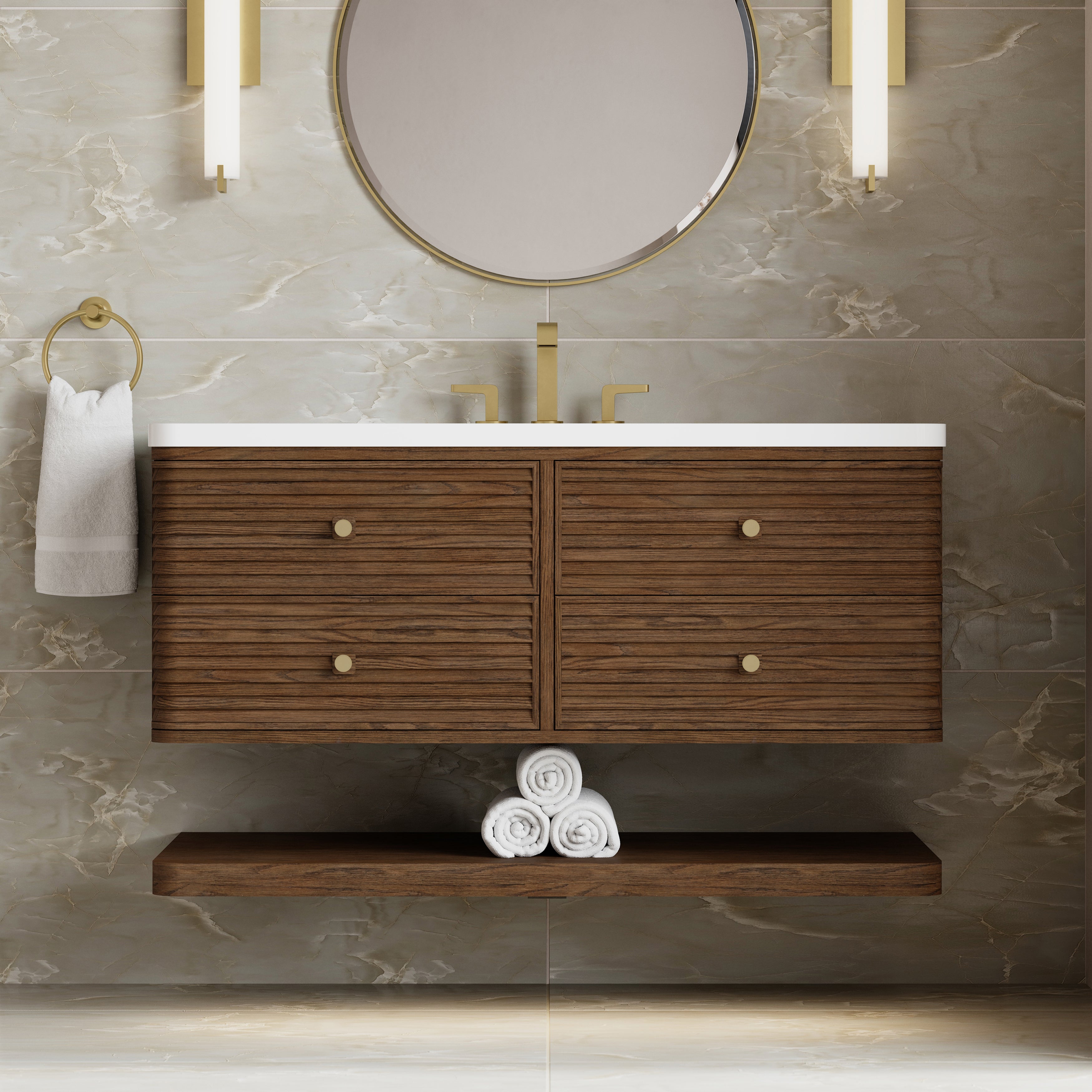 Vanity Allamari 48 - 3cm Silestone Top