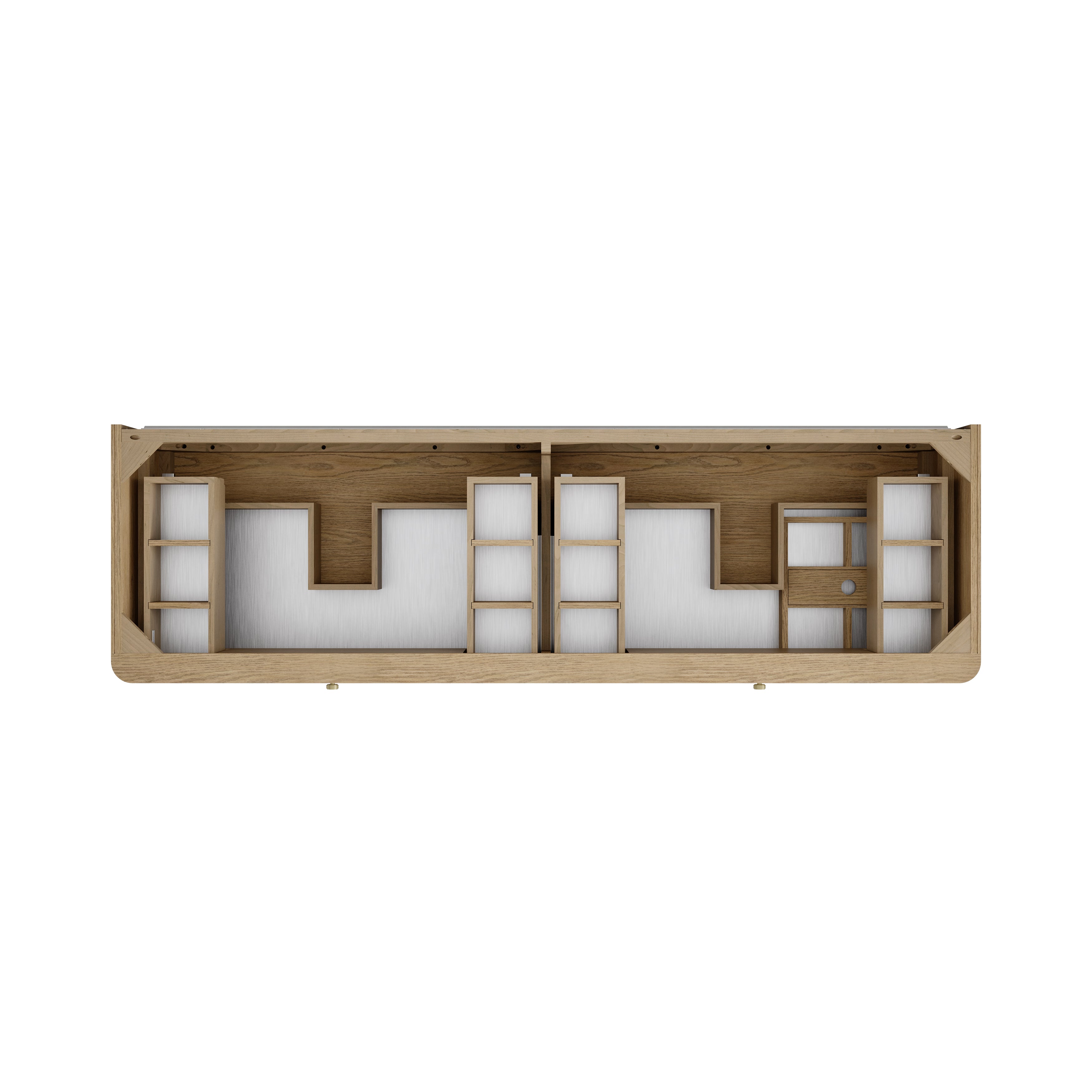 Allamari 72" Double Vanity - 3cm Stone Top