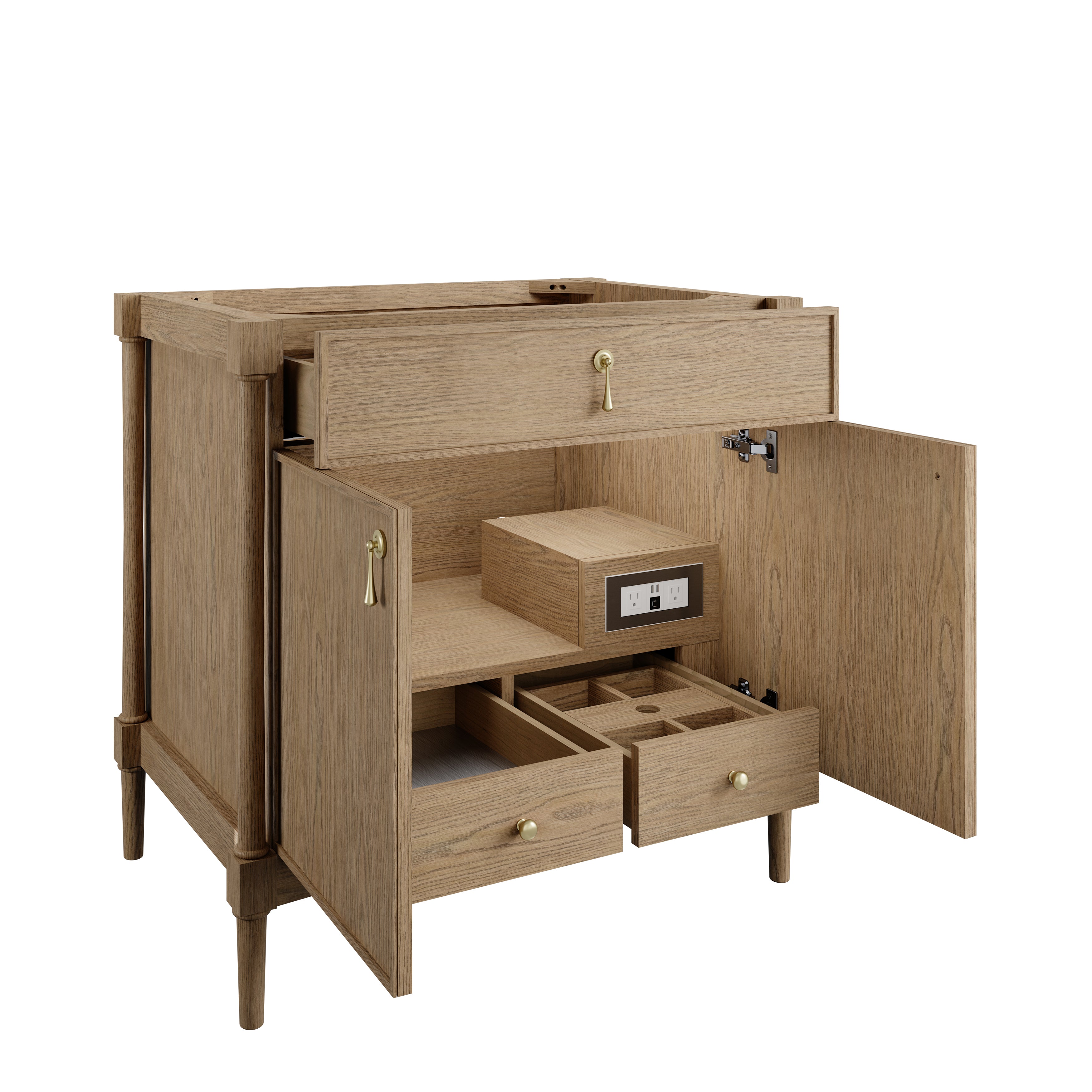 Kinnsden 36" Single Vanity - 3cm Stone Top