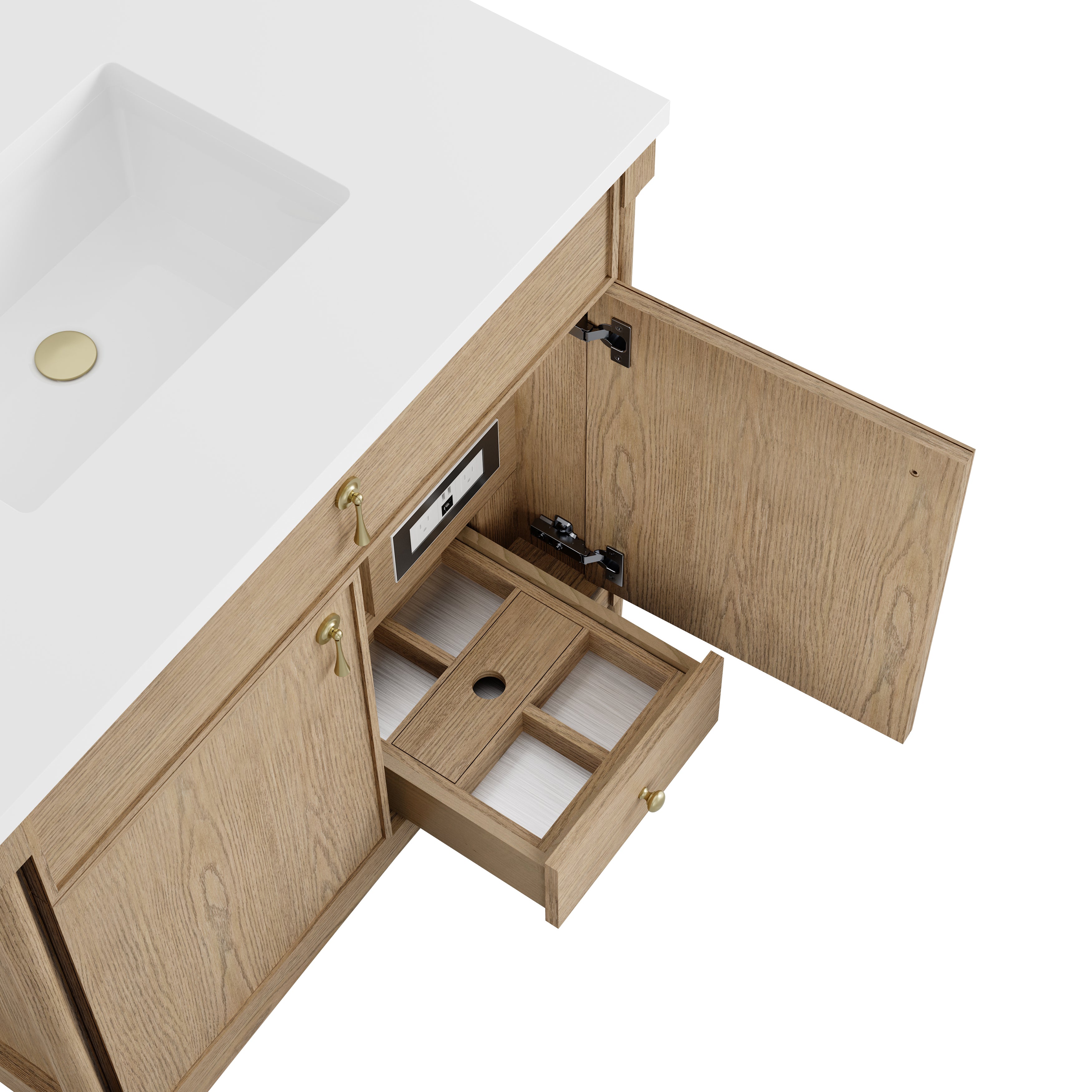 Kinnsden 36" Single Vanity - 3cm Stone Top