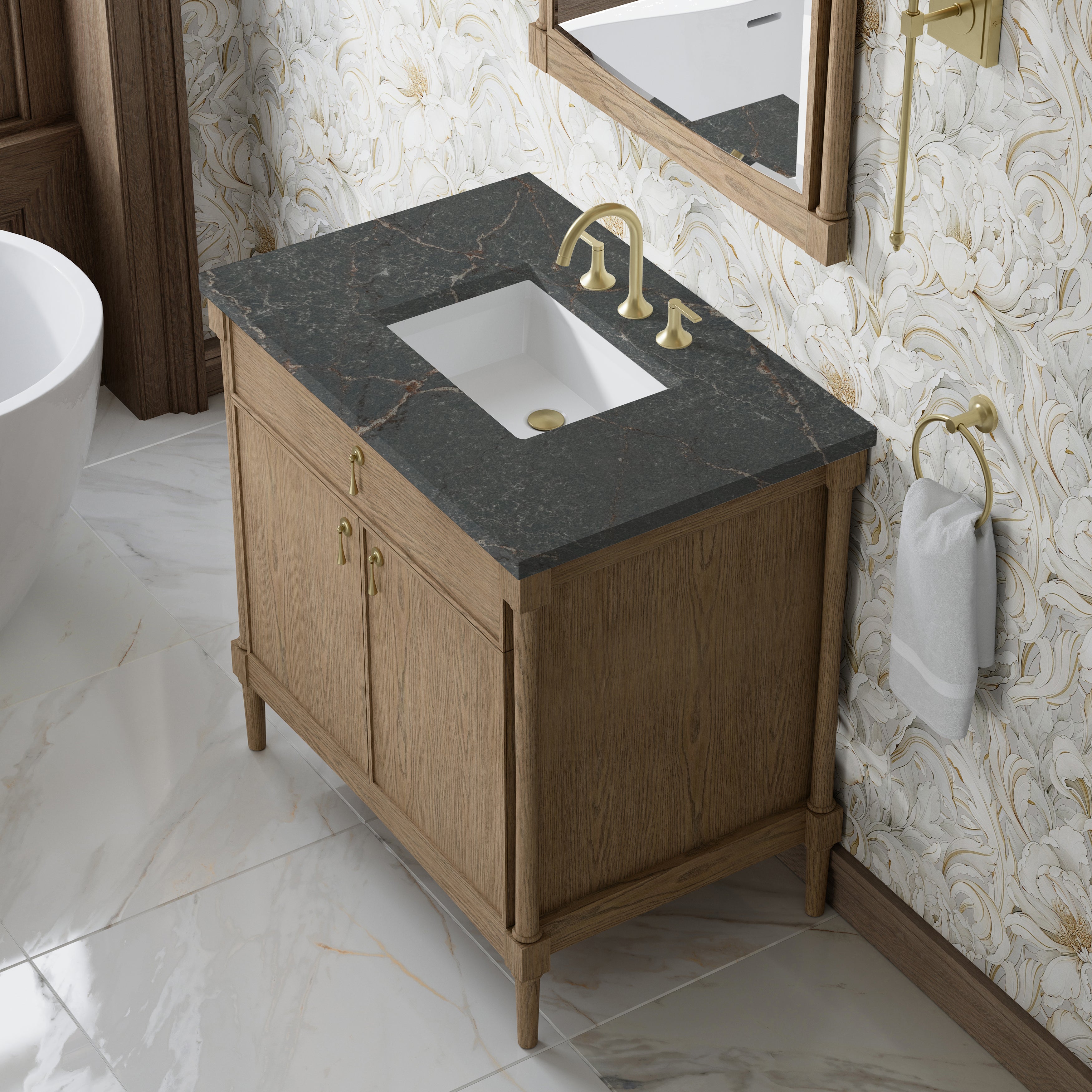 Kinnsden 36" Single Vanity - 3cm Stone Top