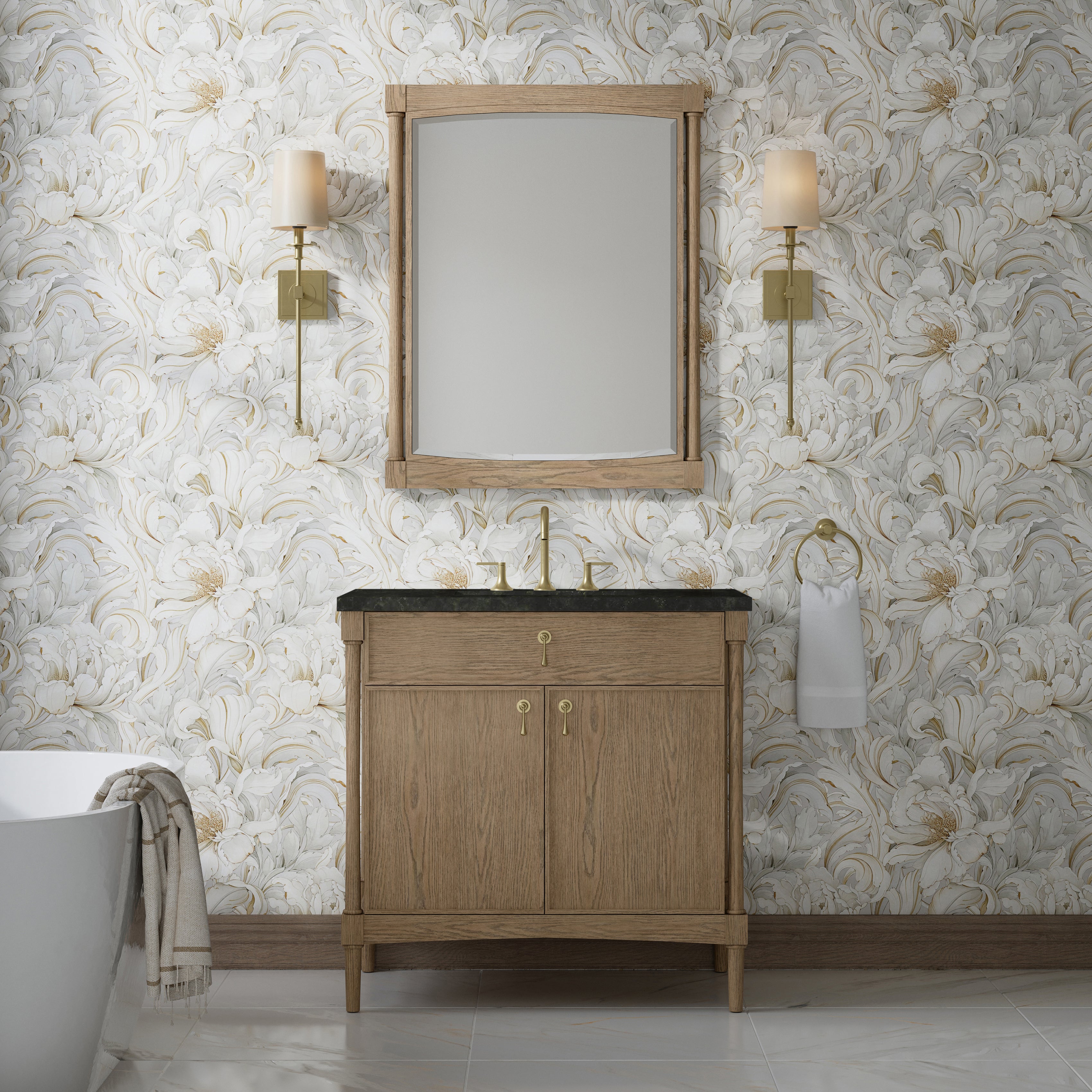 Kinnsden 36" Single Vanity - 3cm Stone Top