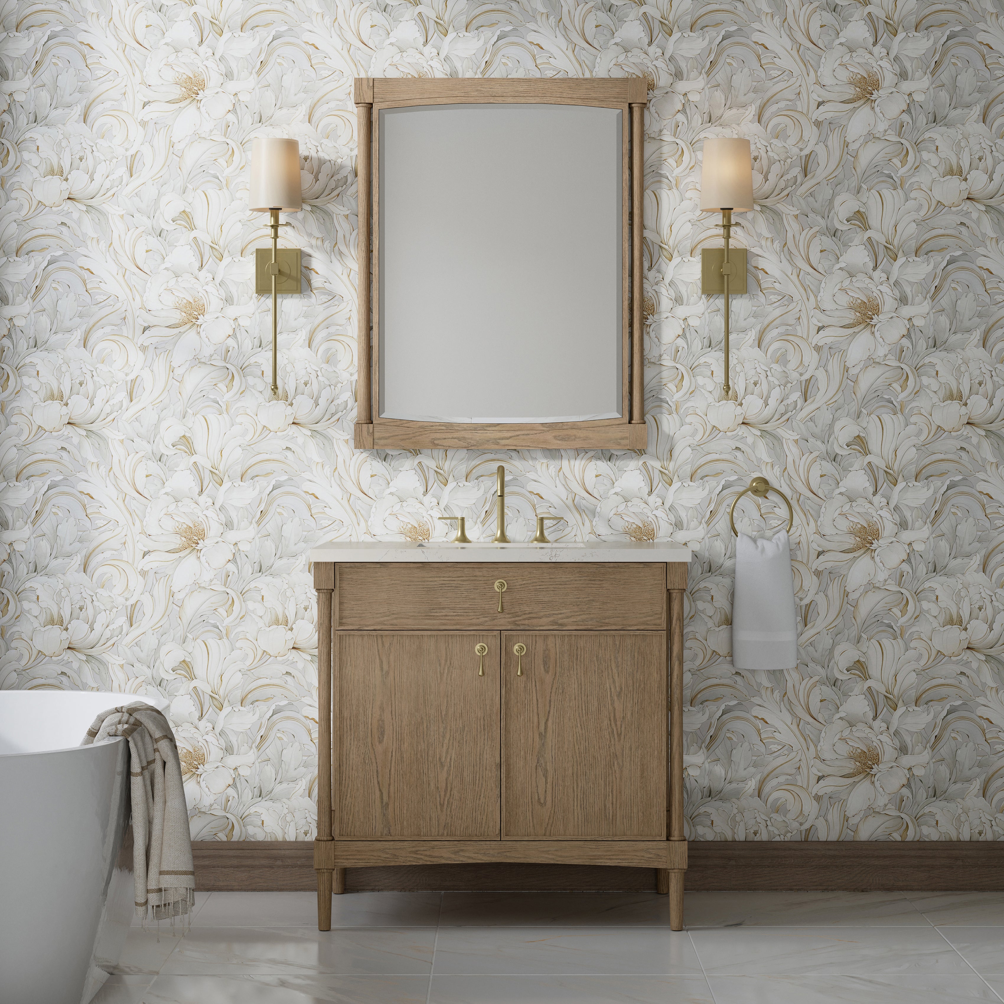 Kinnsden 36" Single Vanity - 3cm Stone Top