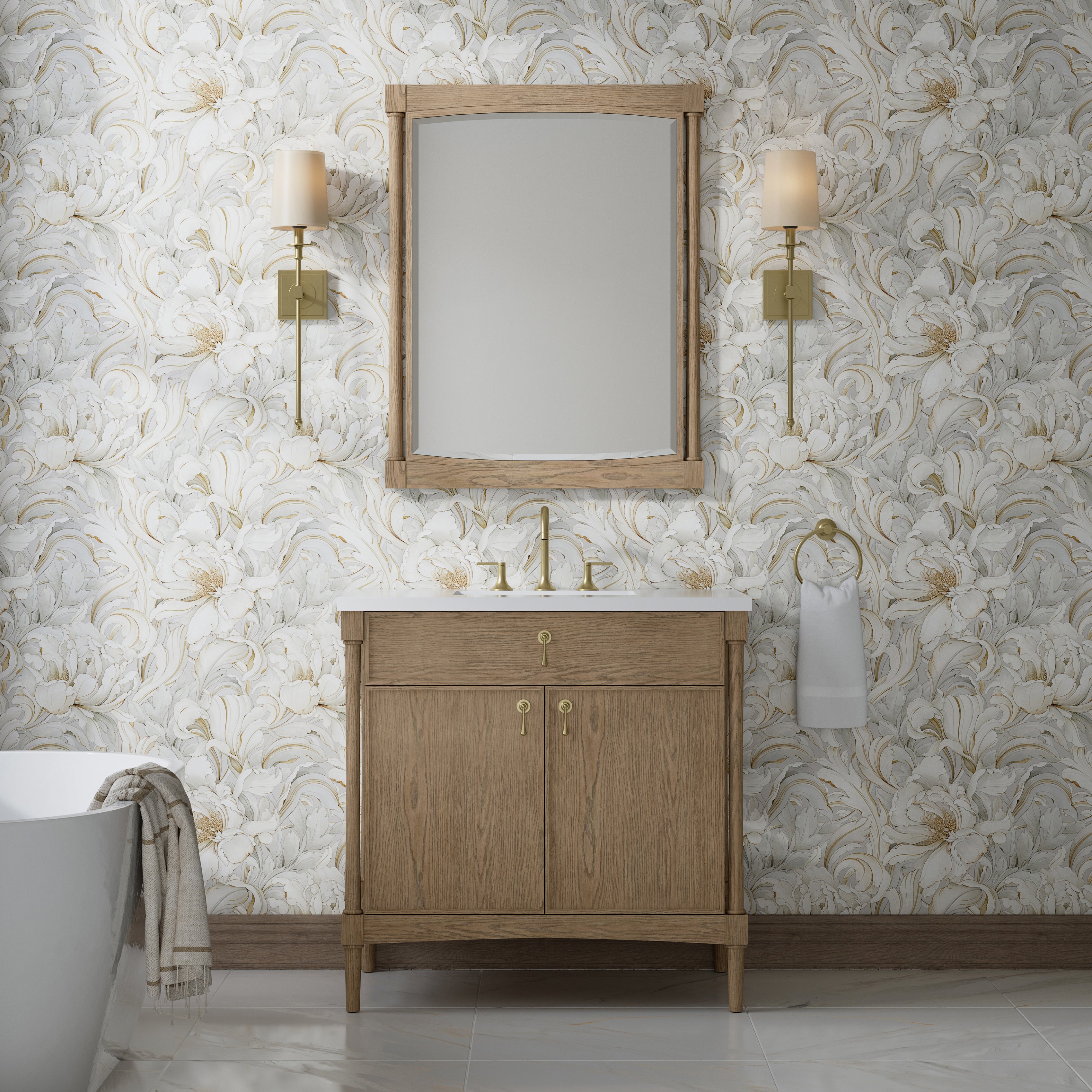 Kinnsden 36" Single Vanity - 3cm Stone Top