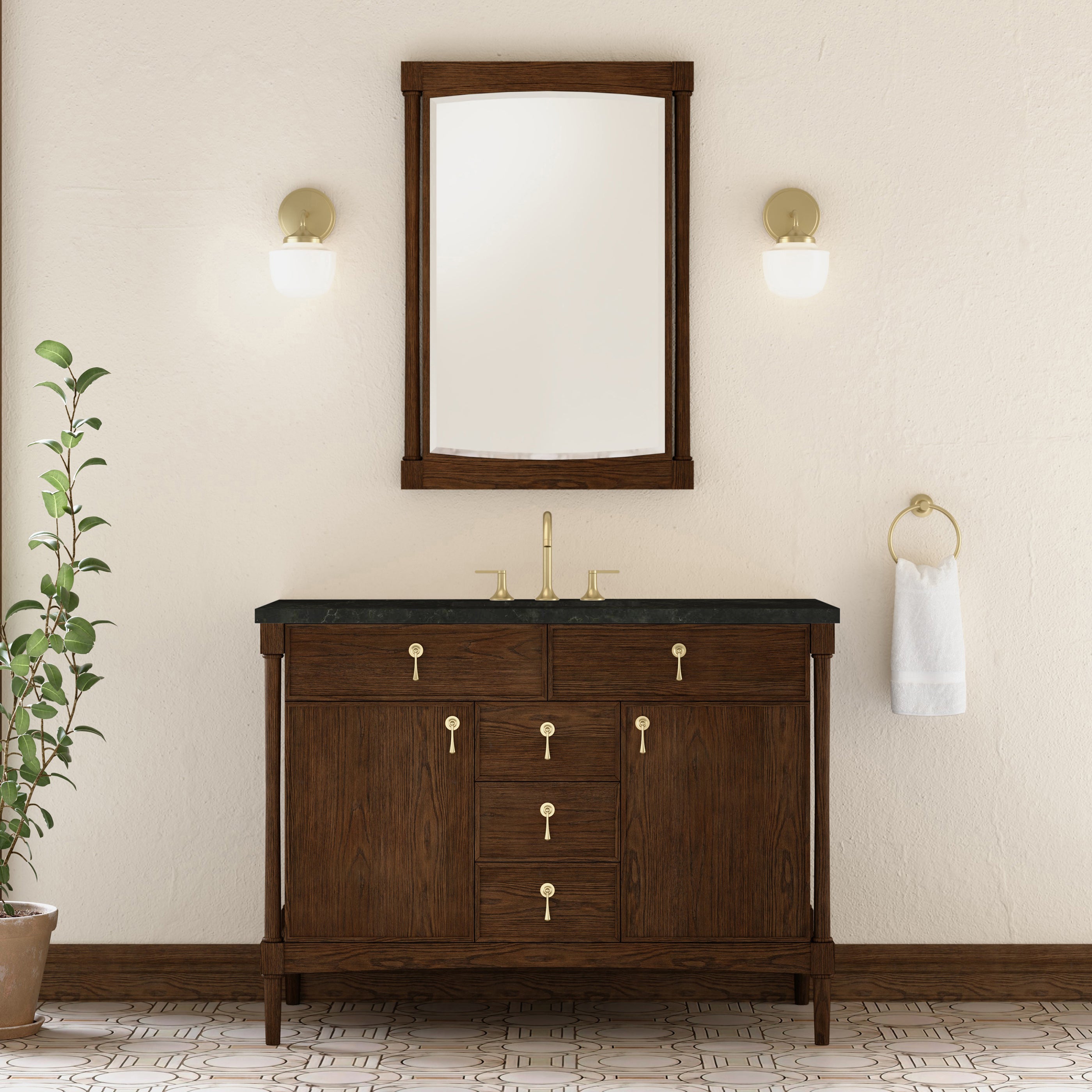 Kinnsden 48" Single Vanity - 3cm Stone Top