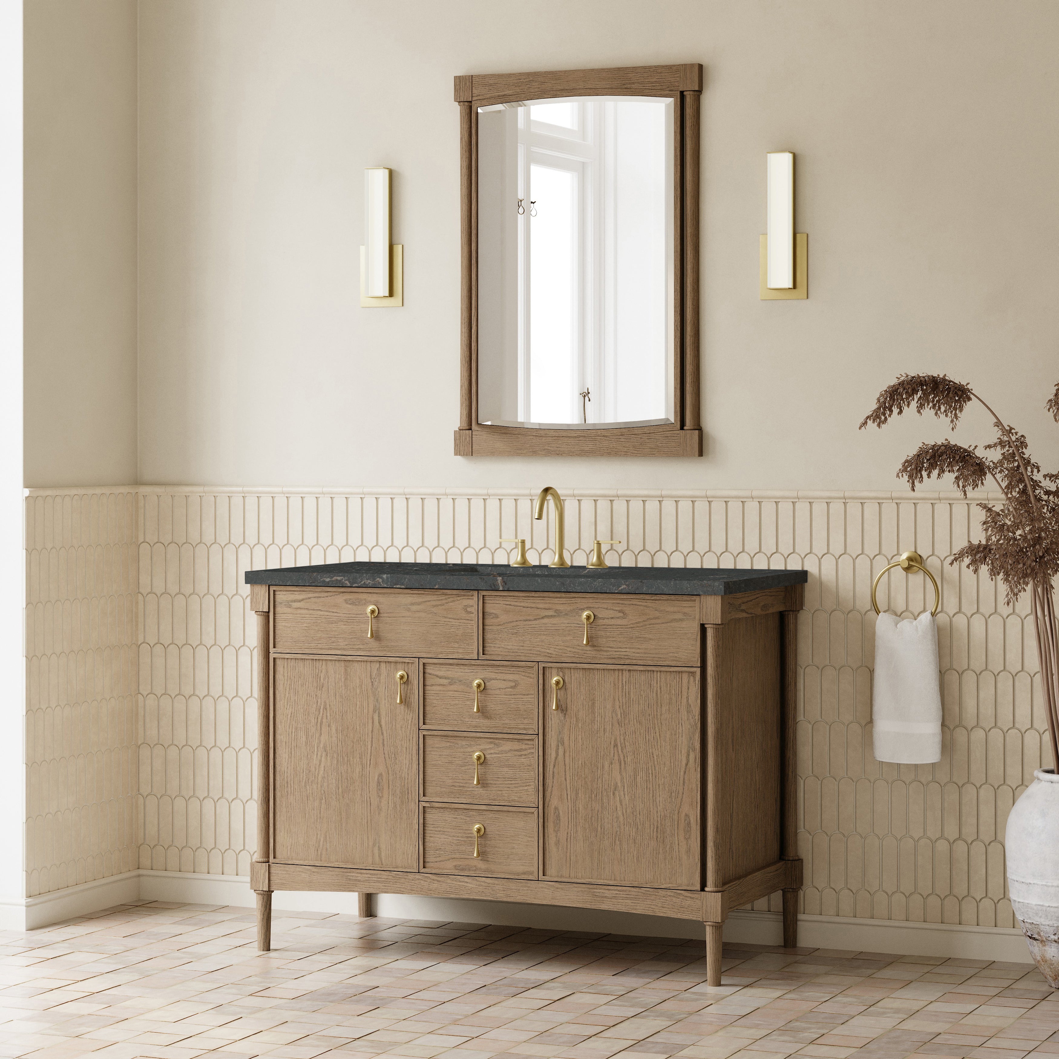 Kinnsden 48" Single Vanity - 3cm Stone Top