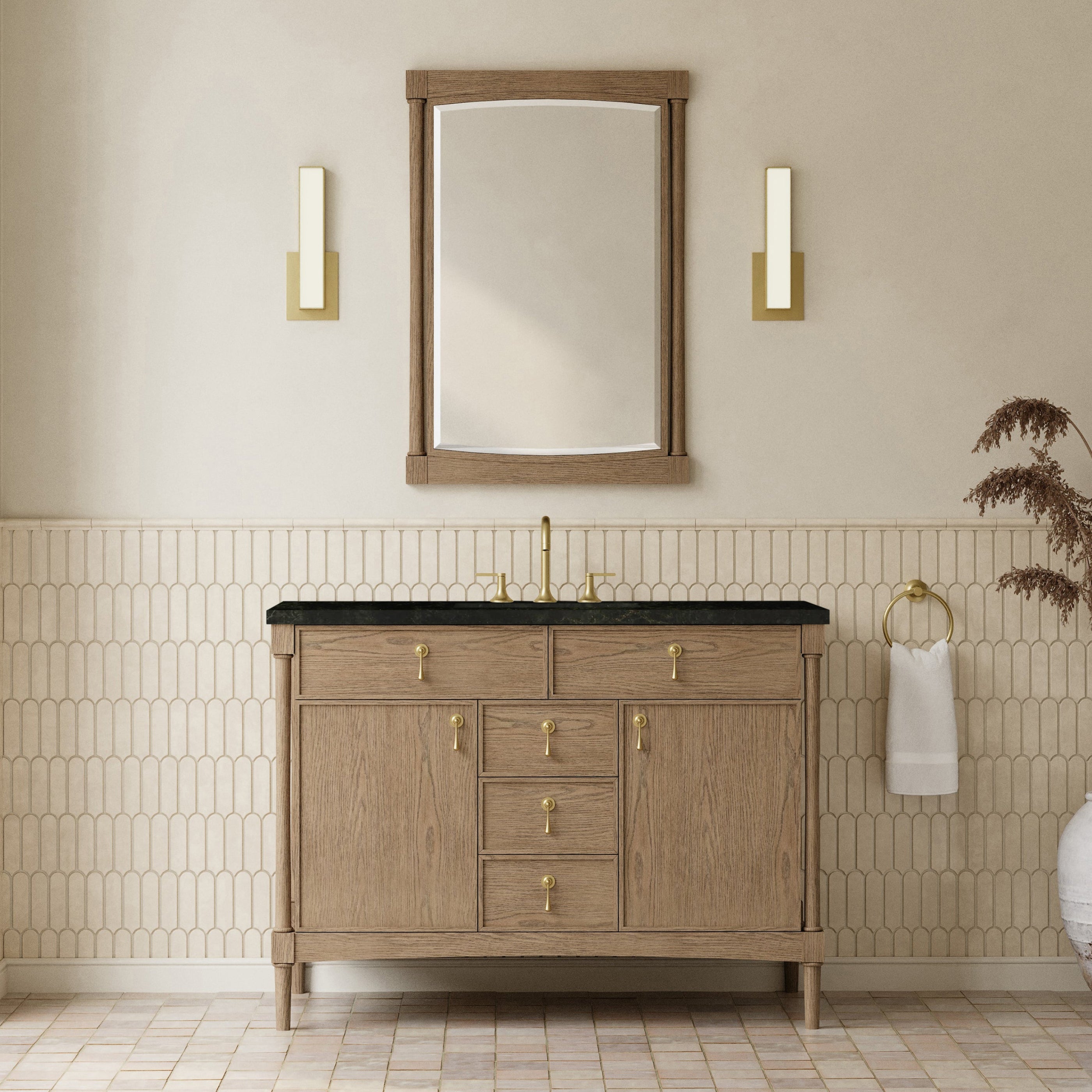 Kinnsden 48" Single Vanity - 3cm Stone Top