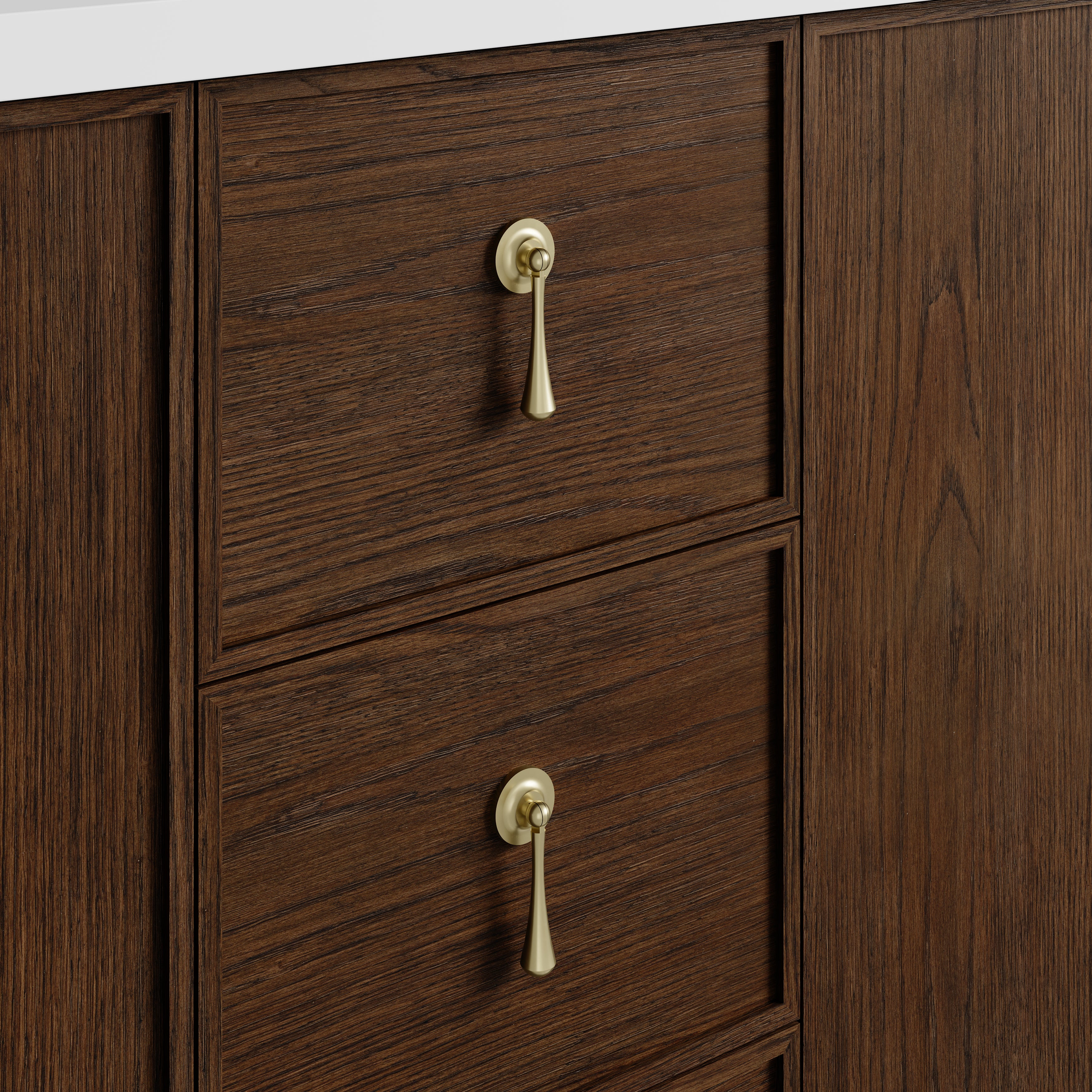 Kinnsden 72" Double Vanity - 3cm Stone Top