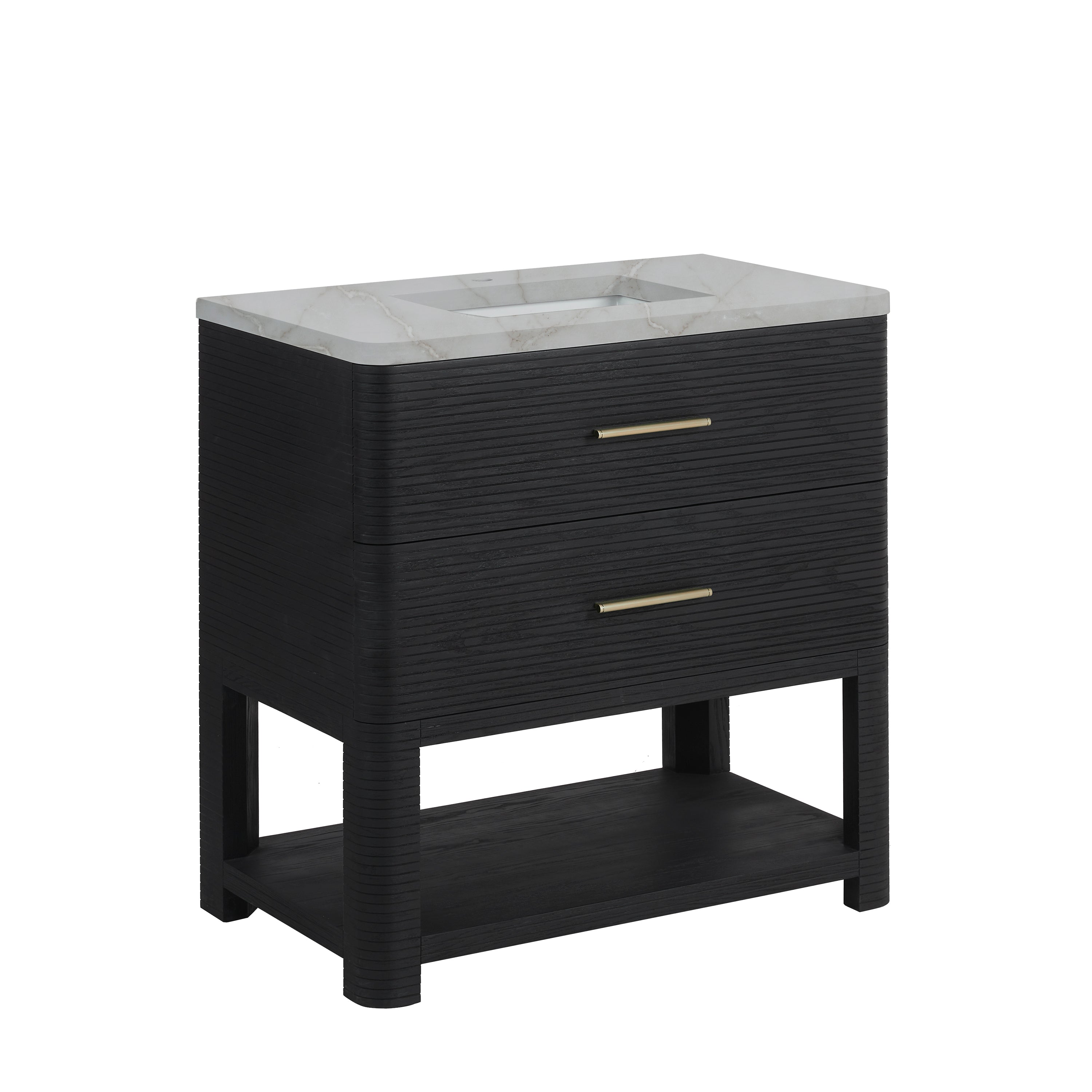 Lucian 36" Single Vanity - 3cm Stone Top