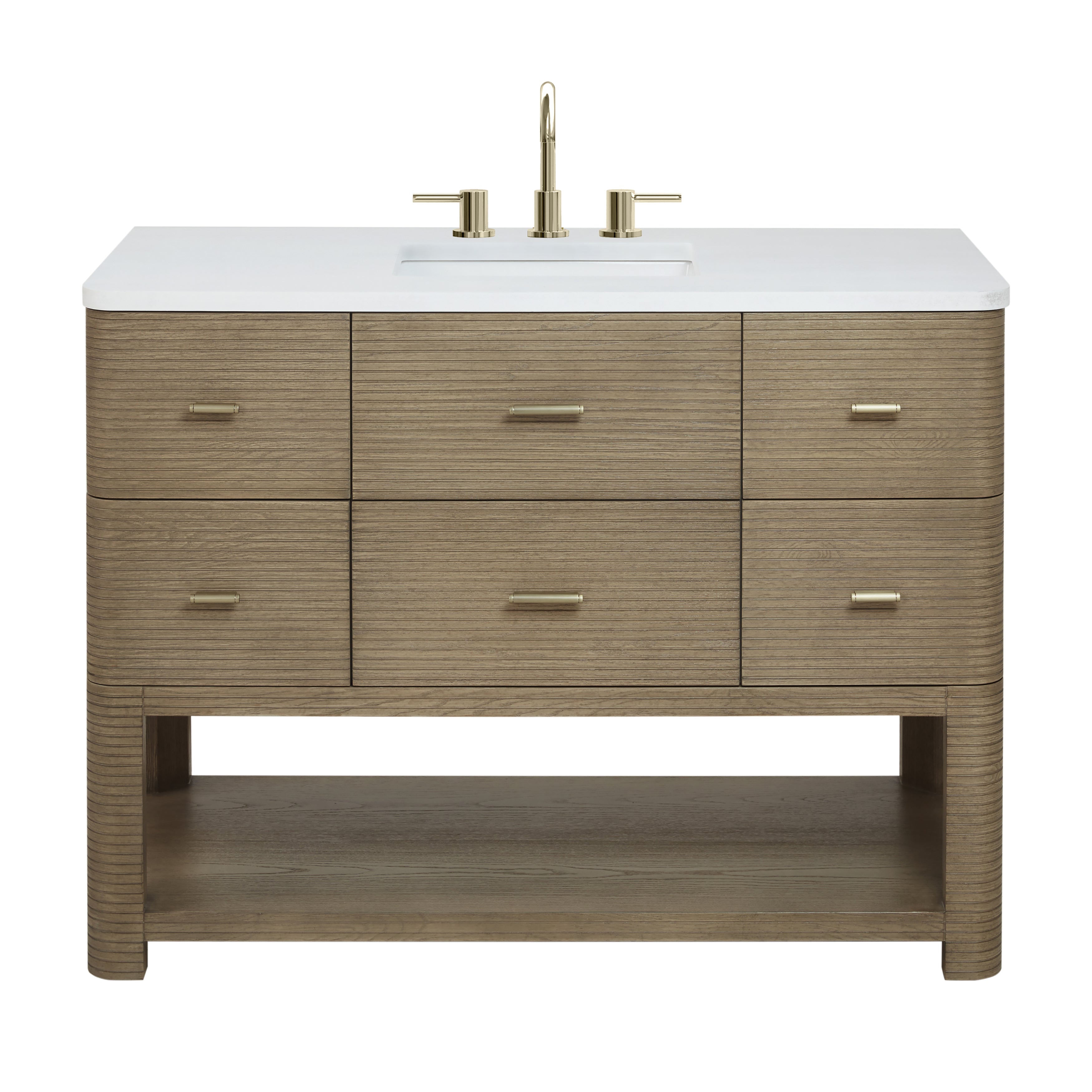 Lucian 48" Single Vanity - 3cm Stone Top