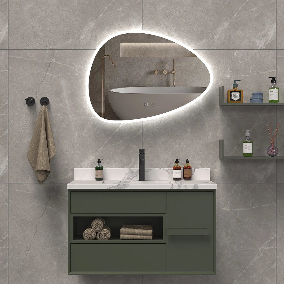Felix 32″ Lighted Mirror
