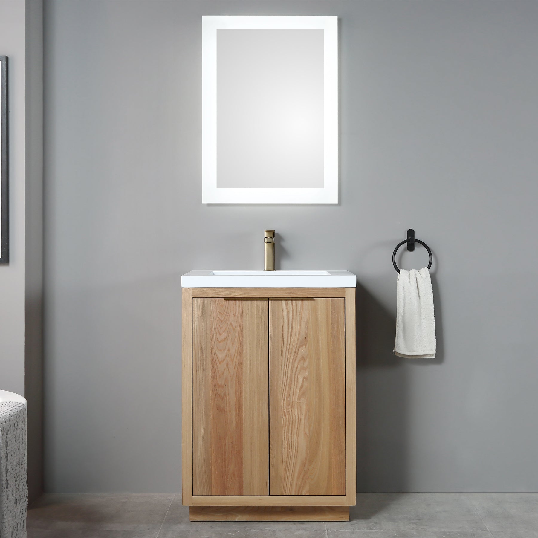 Vanity Hudson 25 - Integrated Solid Surface - Infinity
