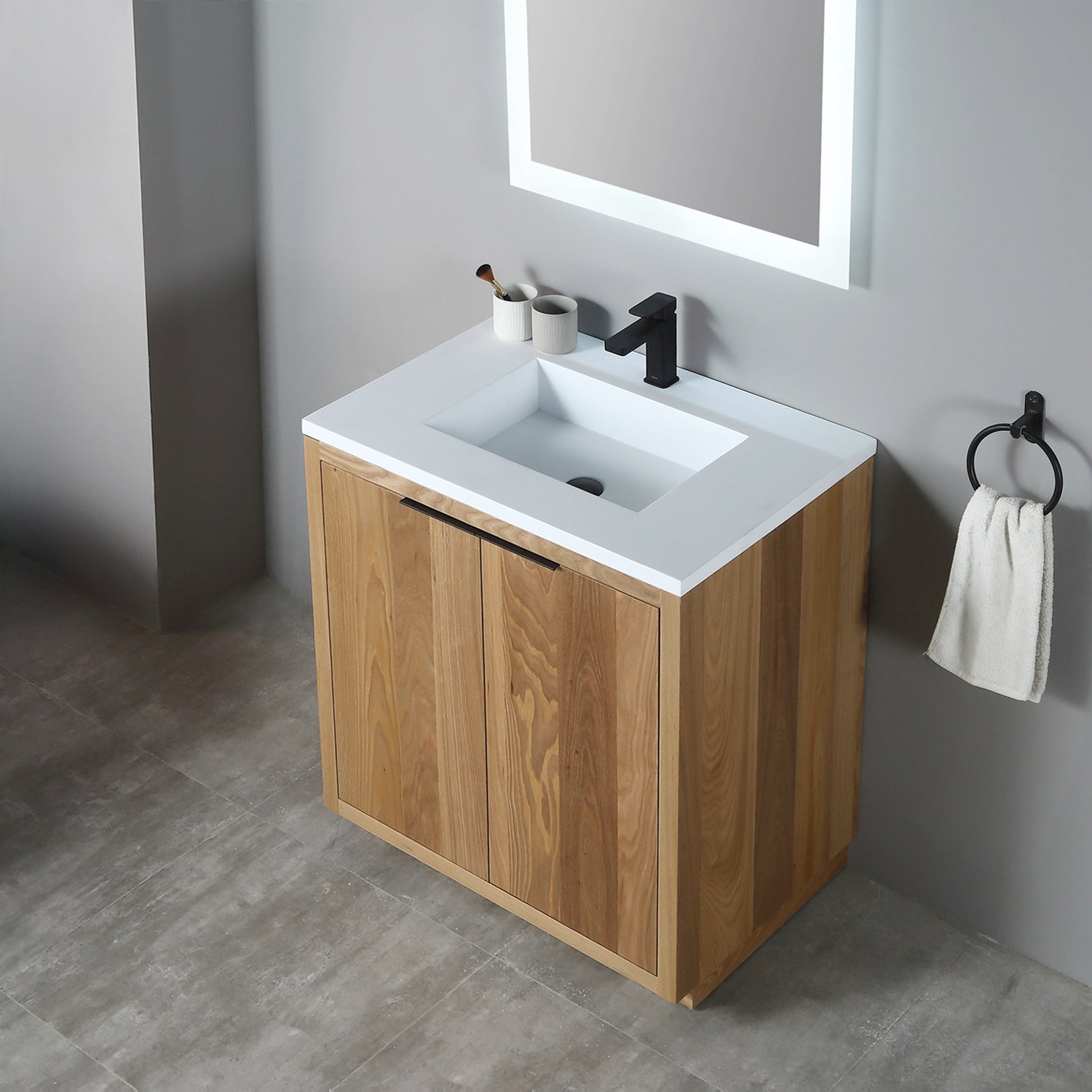 Hudson 31" Vanity - Integrated Rectangular Top