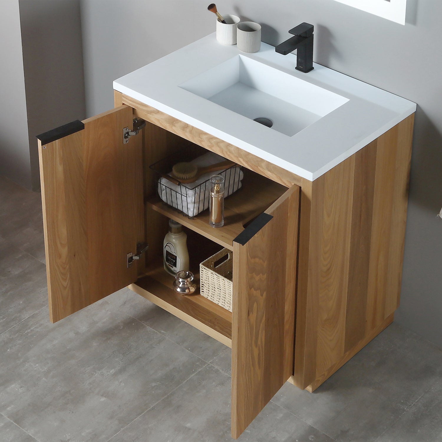 Hudson 31" Vanity - Integrated Rectangular Top