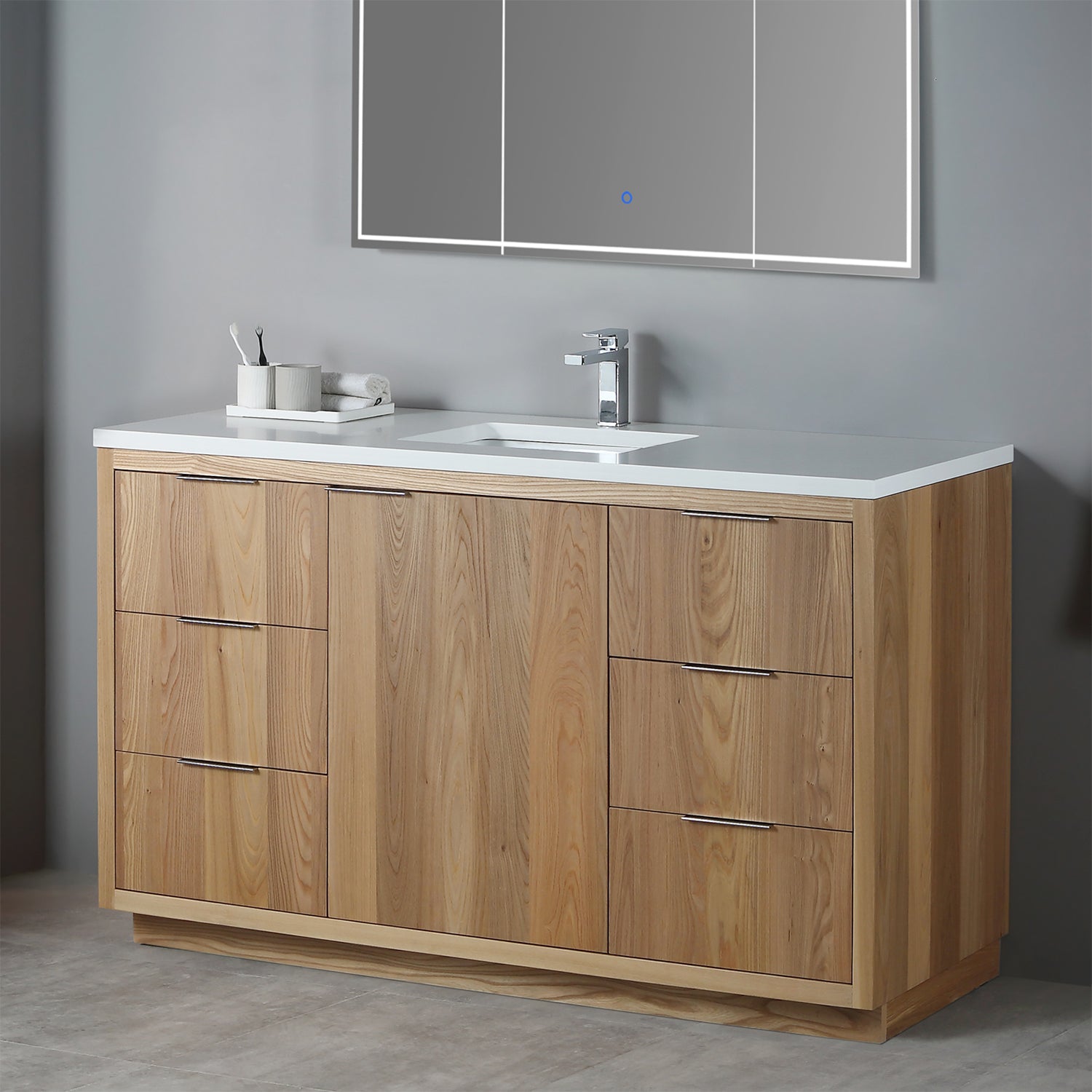 Vanity Hudson 60S - Artificial Stone 3cm