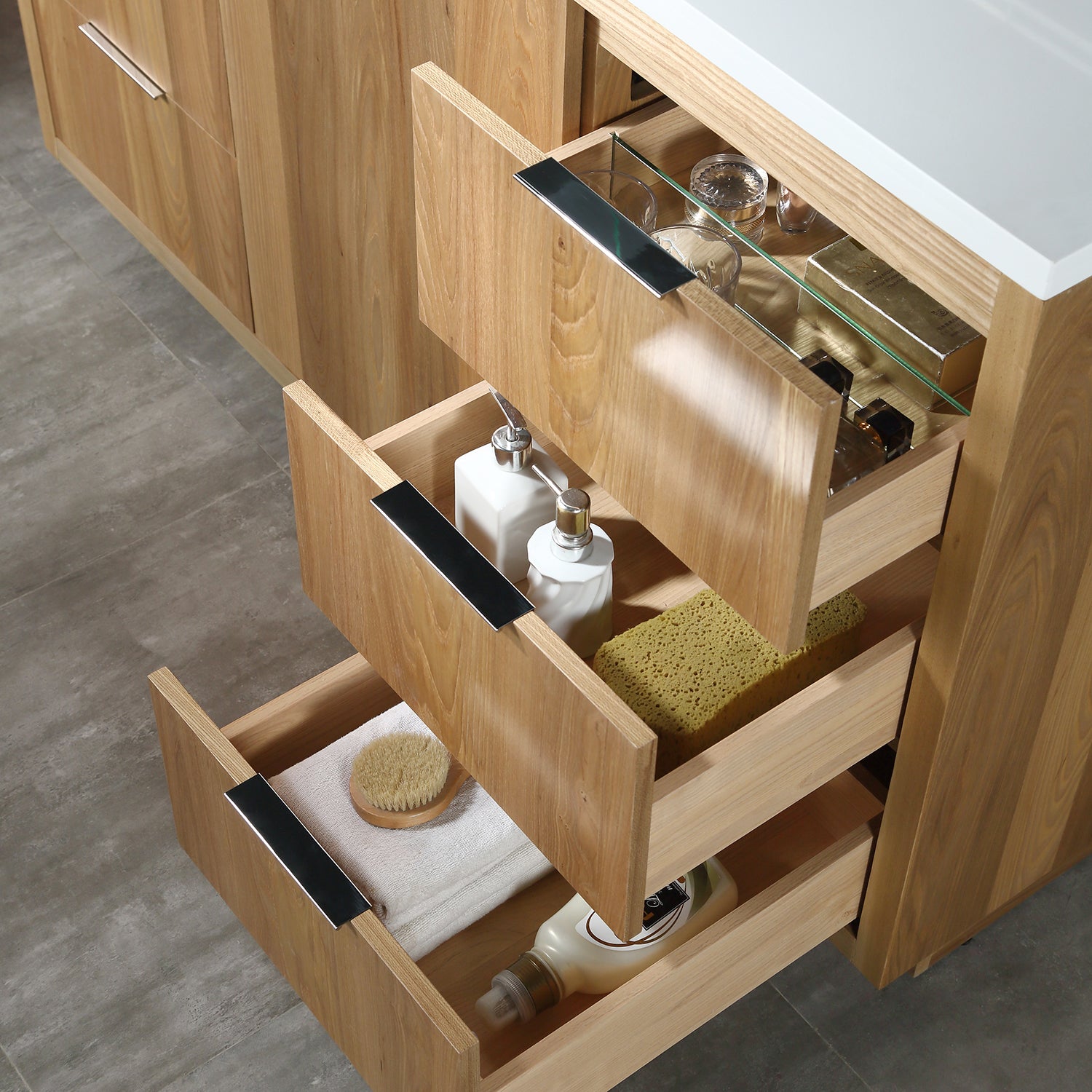 Vanity Hudson 60S - Artificial Stone 3cm