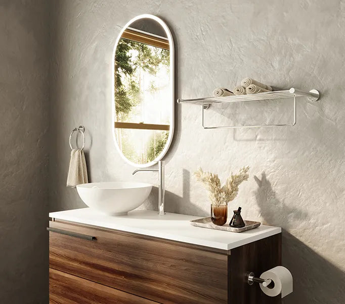 Iris Lighted Mirror