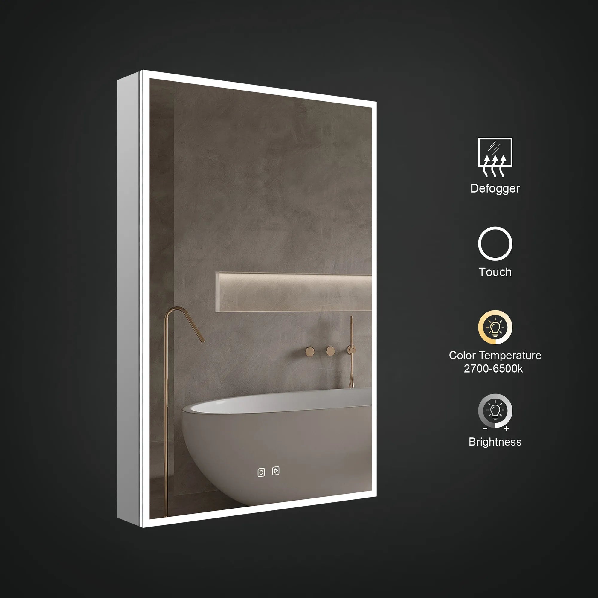 Jackson LED Medicine Cabinet