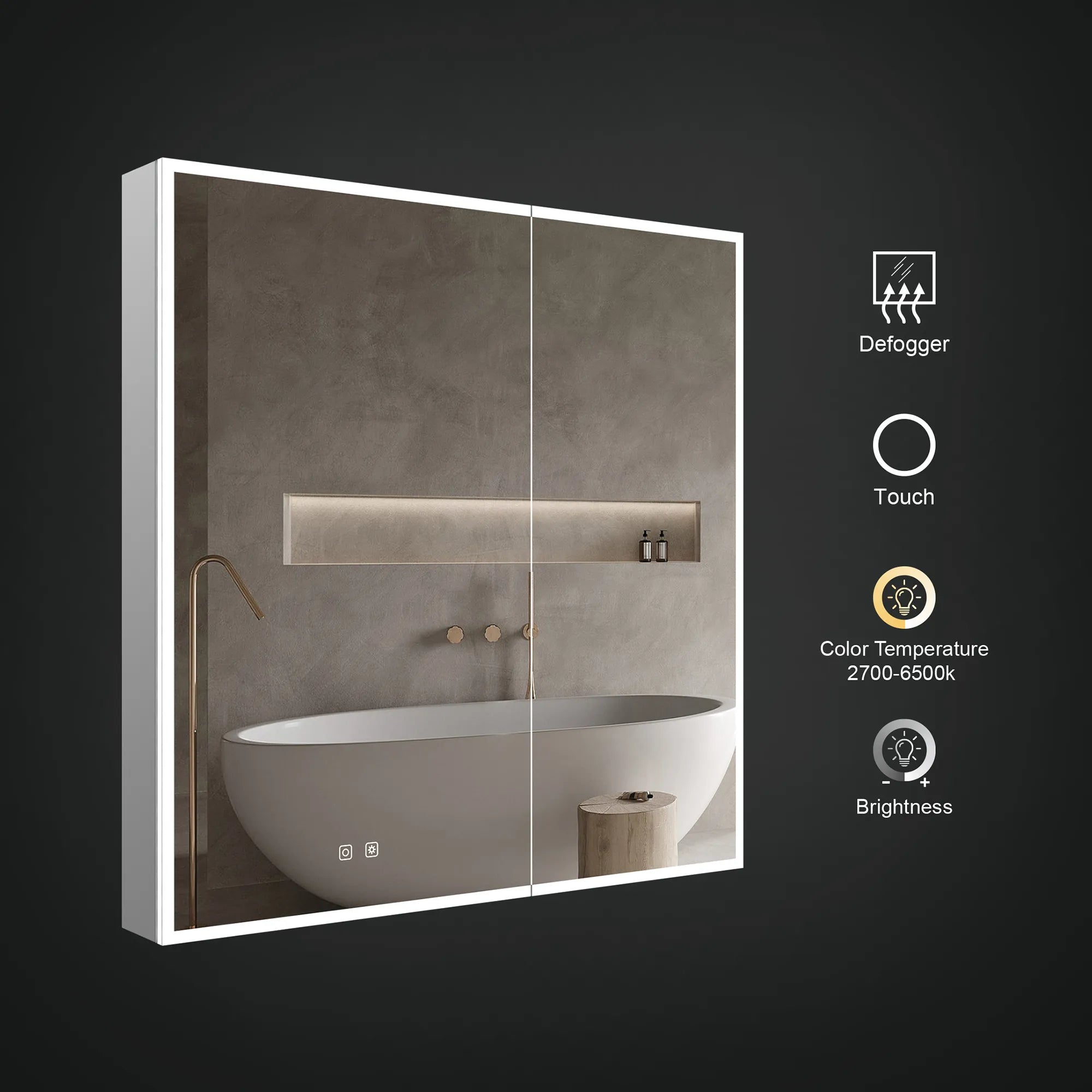 Jackson LED Medicine Cabinet