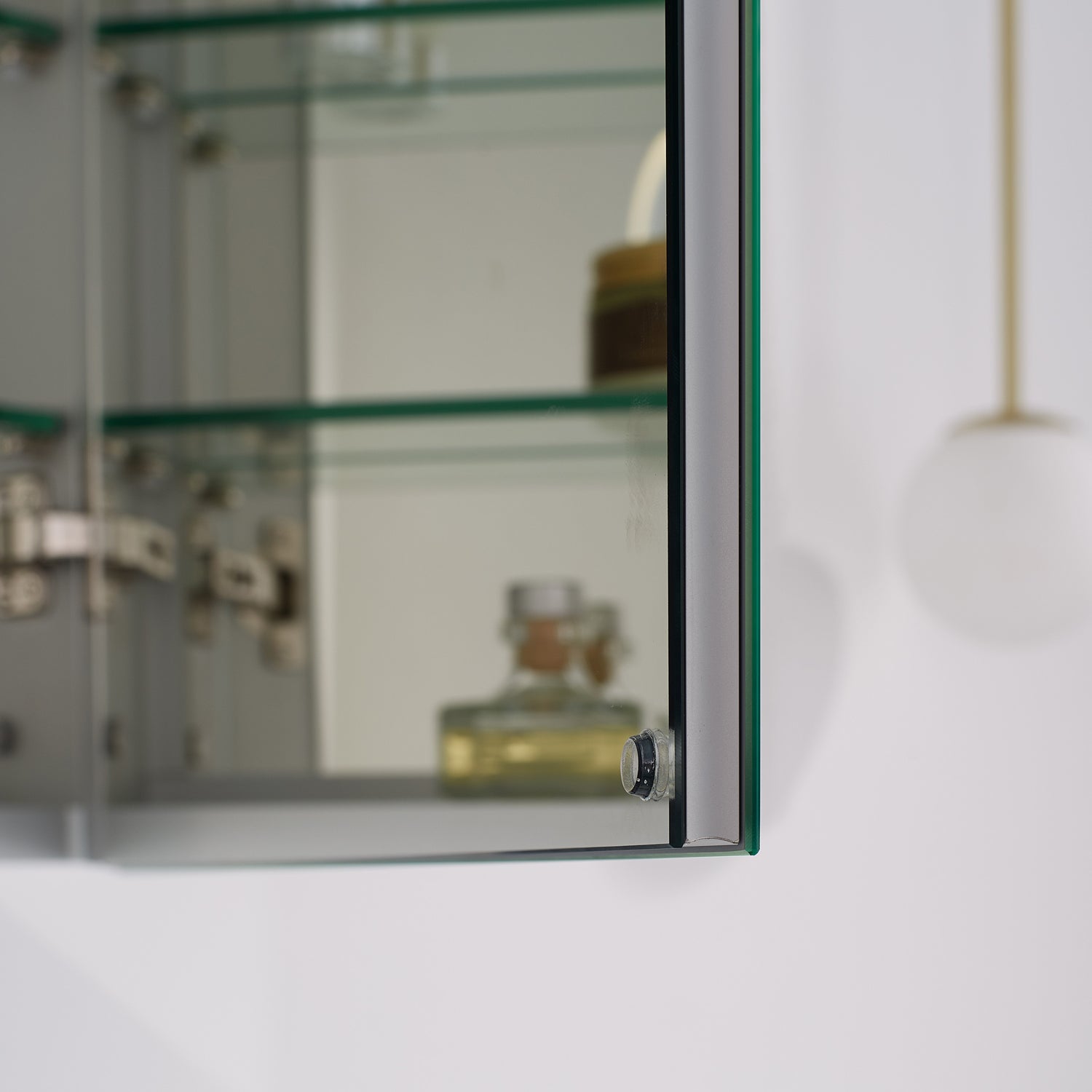 Lighted Mirror Cabinet 24"