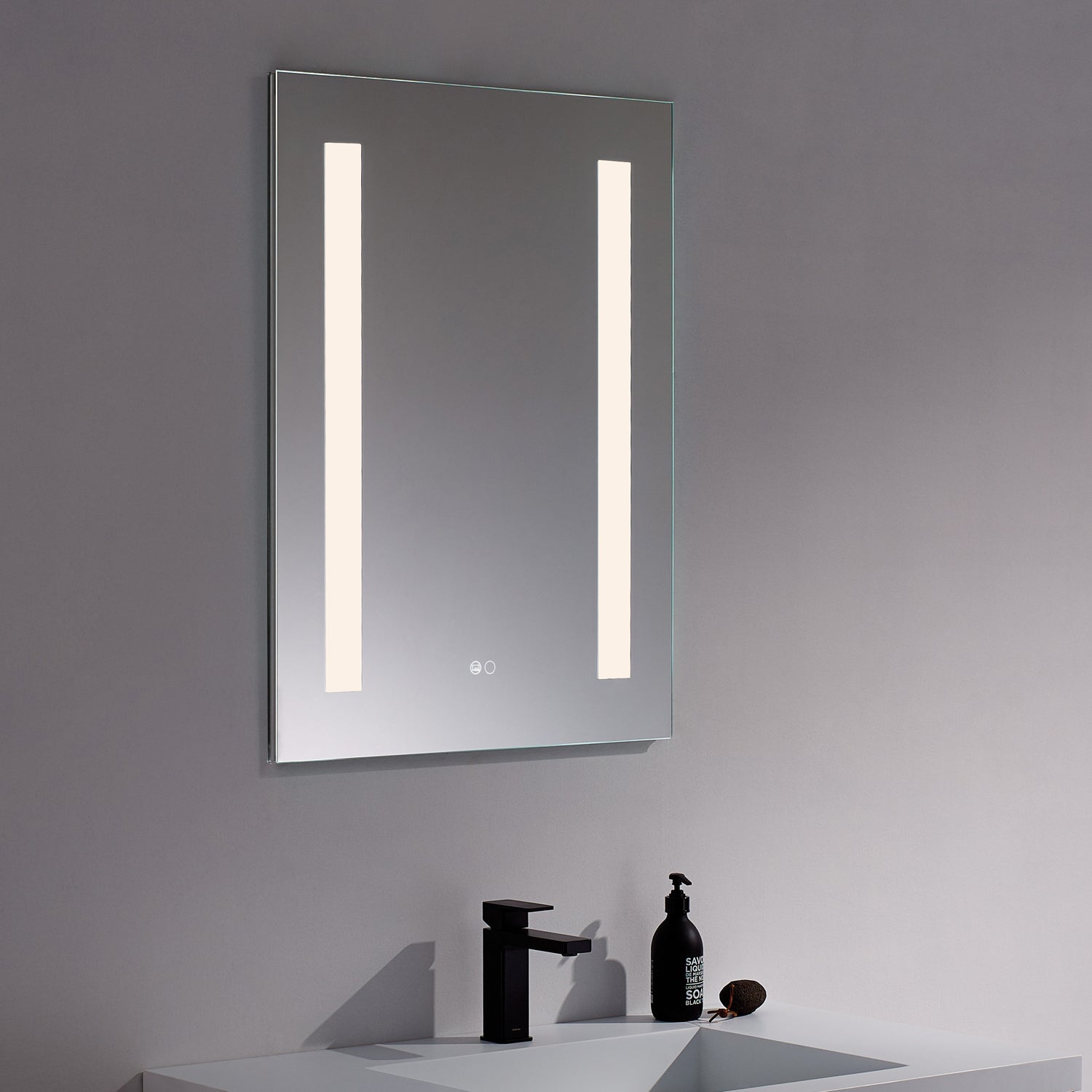 Lighted Mirror Cabinet 24"