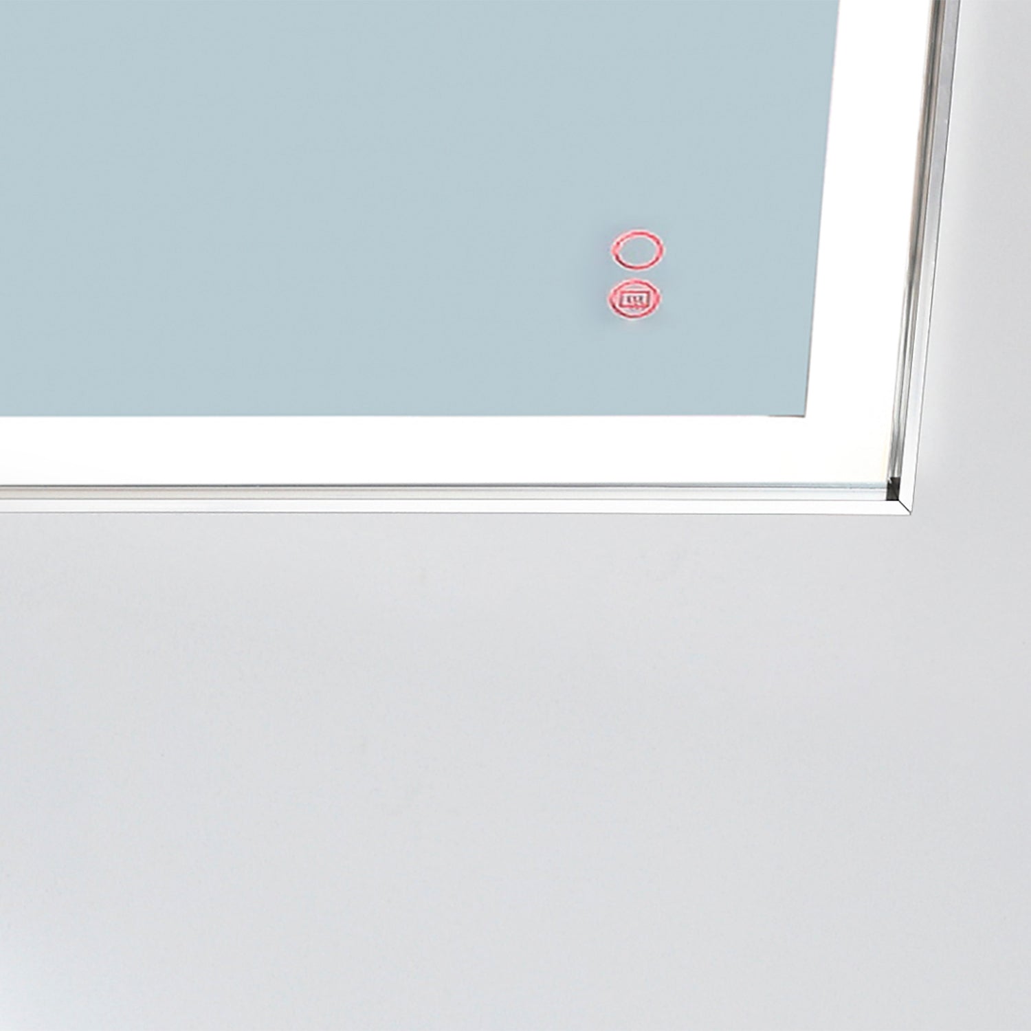 Collins Lighted Mirror with Frame