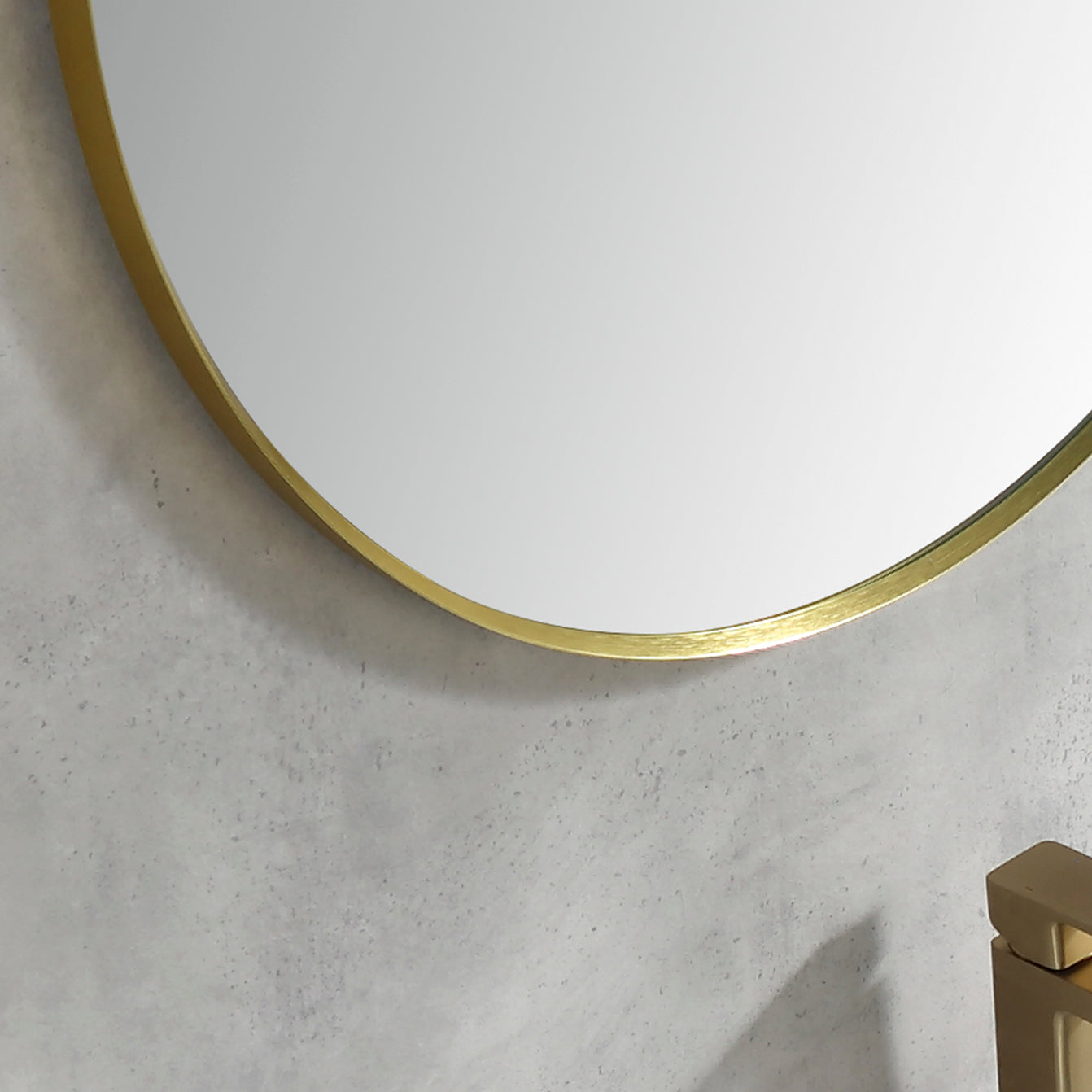 Round Soho Framed Mirror 30"