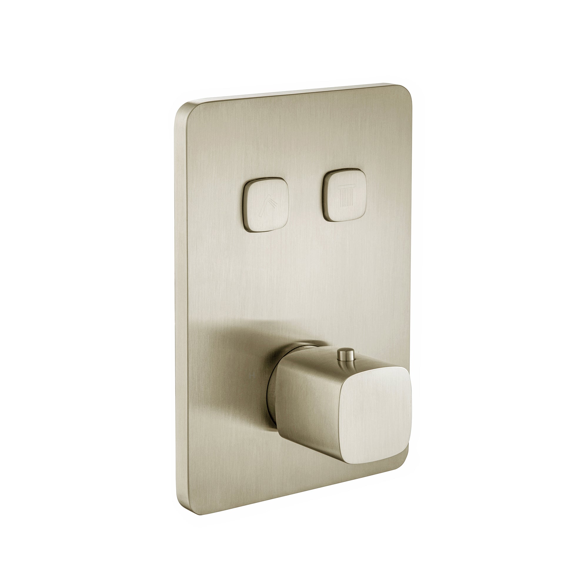 Two-Way Push Thermostatic Valve & Trim Set
