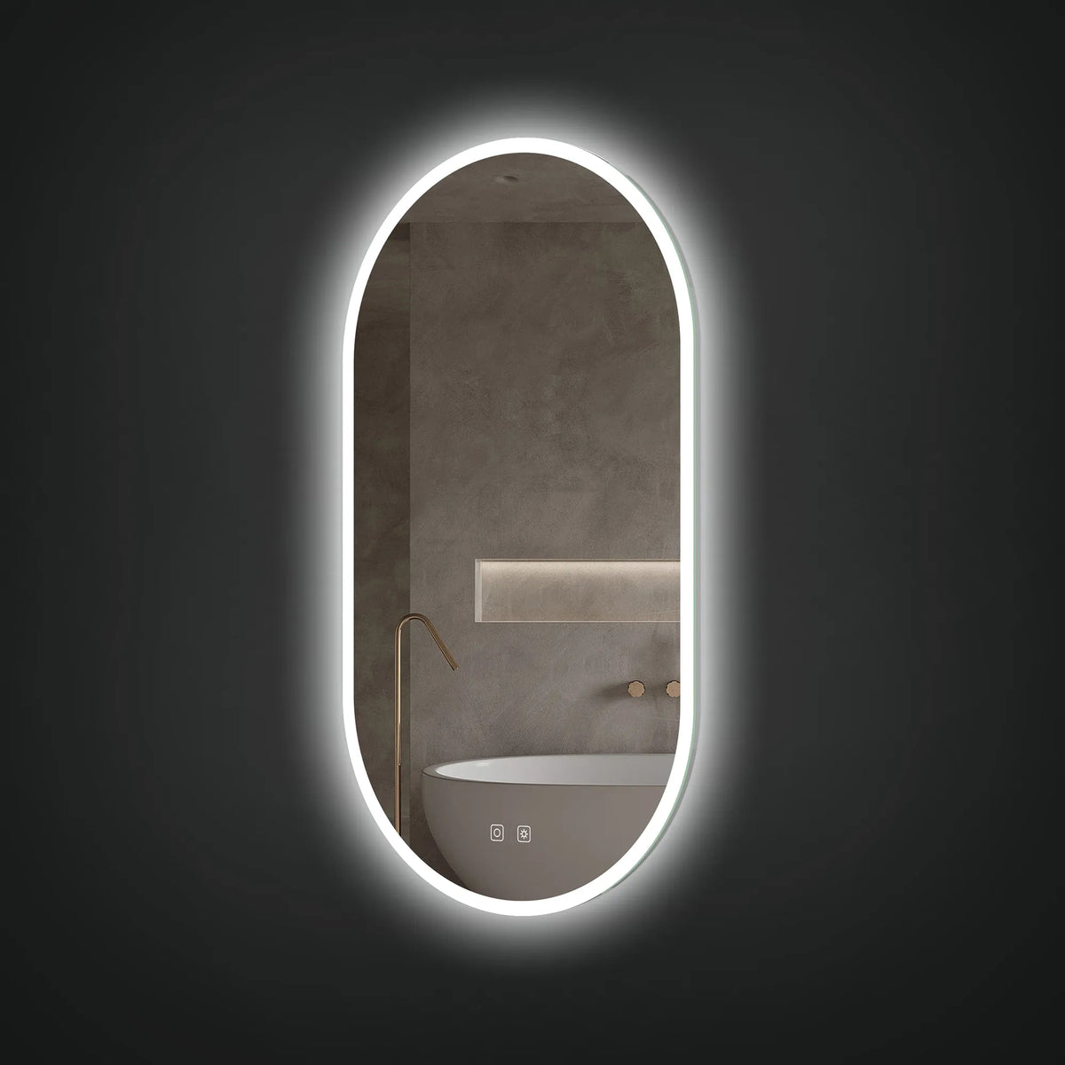 Iris Lighted Mirror