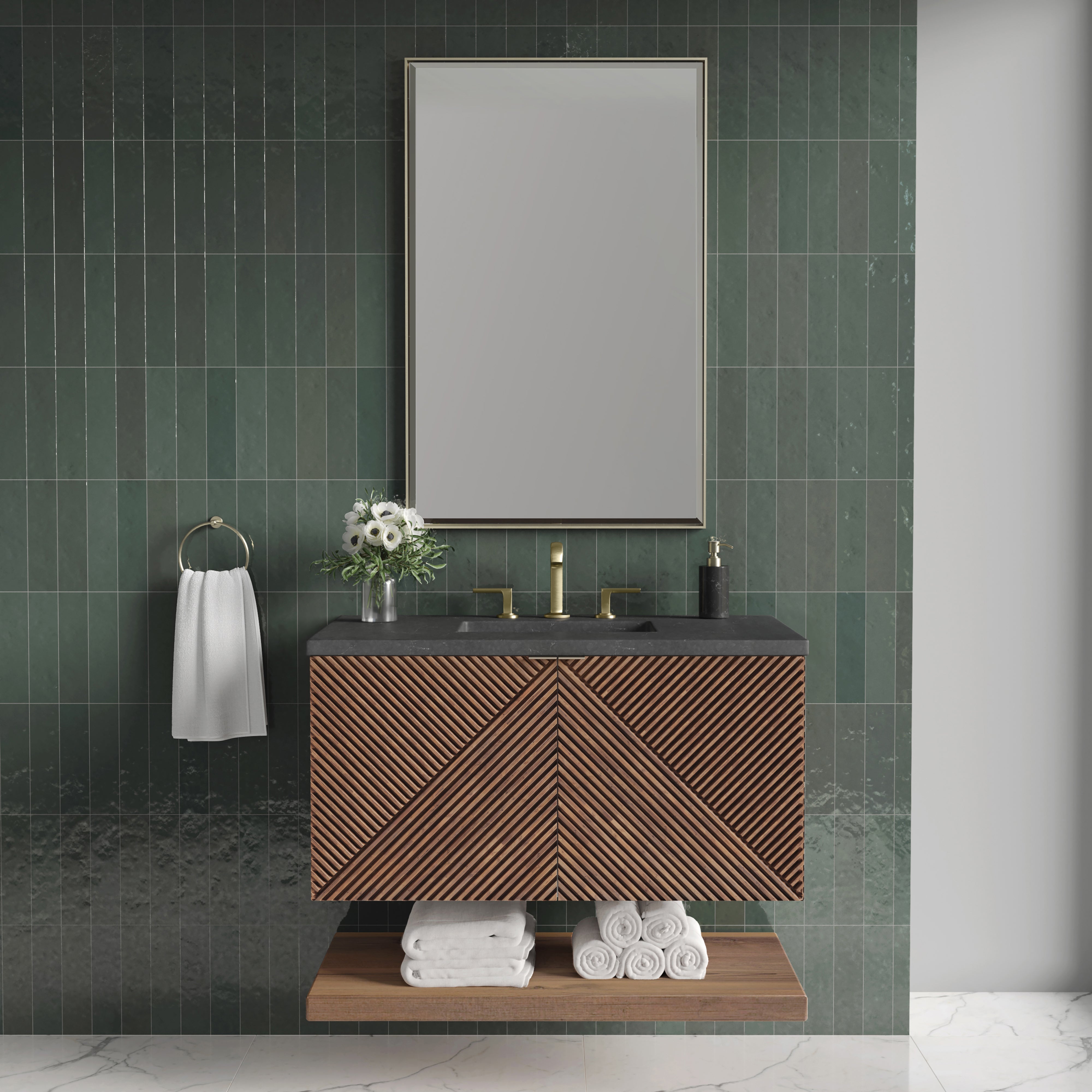 Marcello 36" Single Vanity - 3cm Stone Top