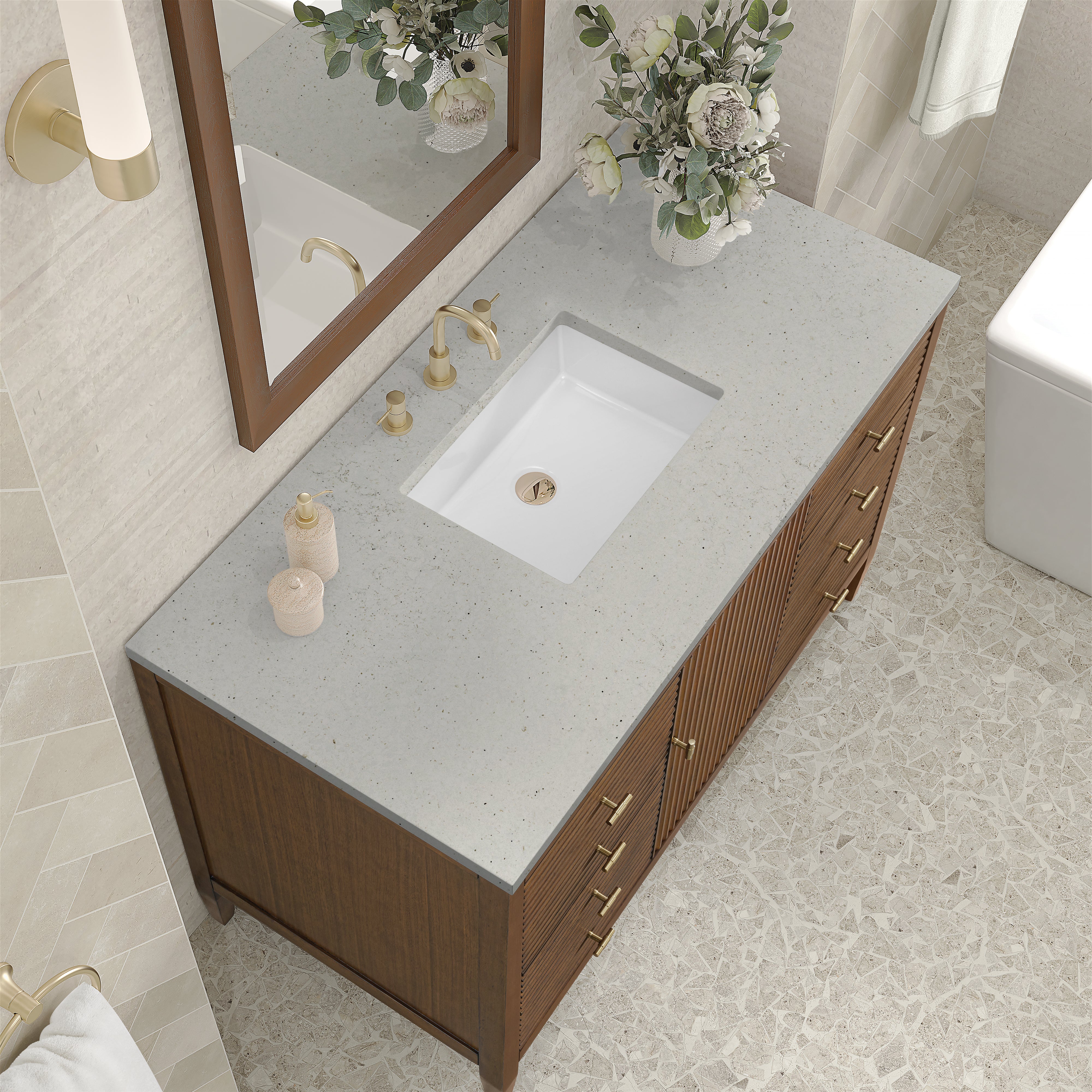 Myrrin 48" Single Vanity - 3cm Stone Top