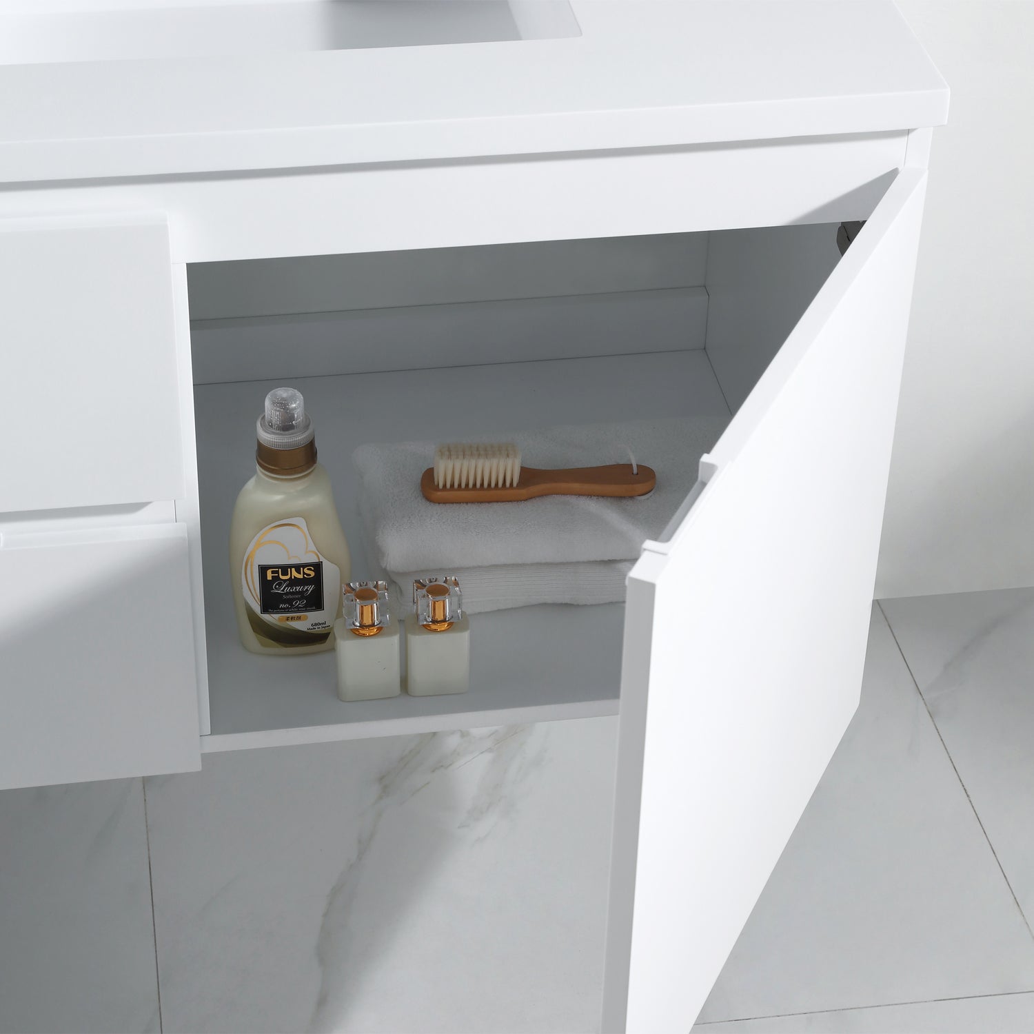 Logan 37" Vanity - Integrated Rectangular Top