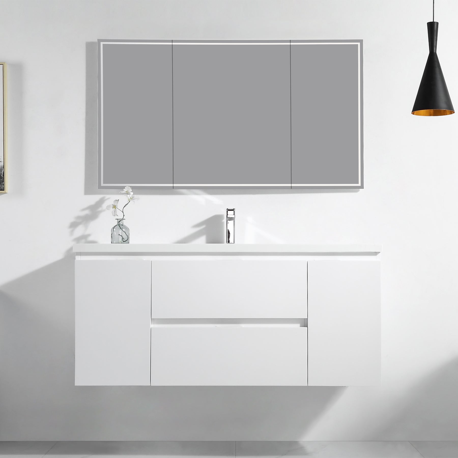 Vanity Logan 49 - Solid Surface